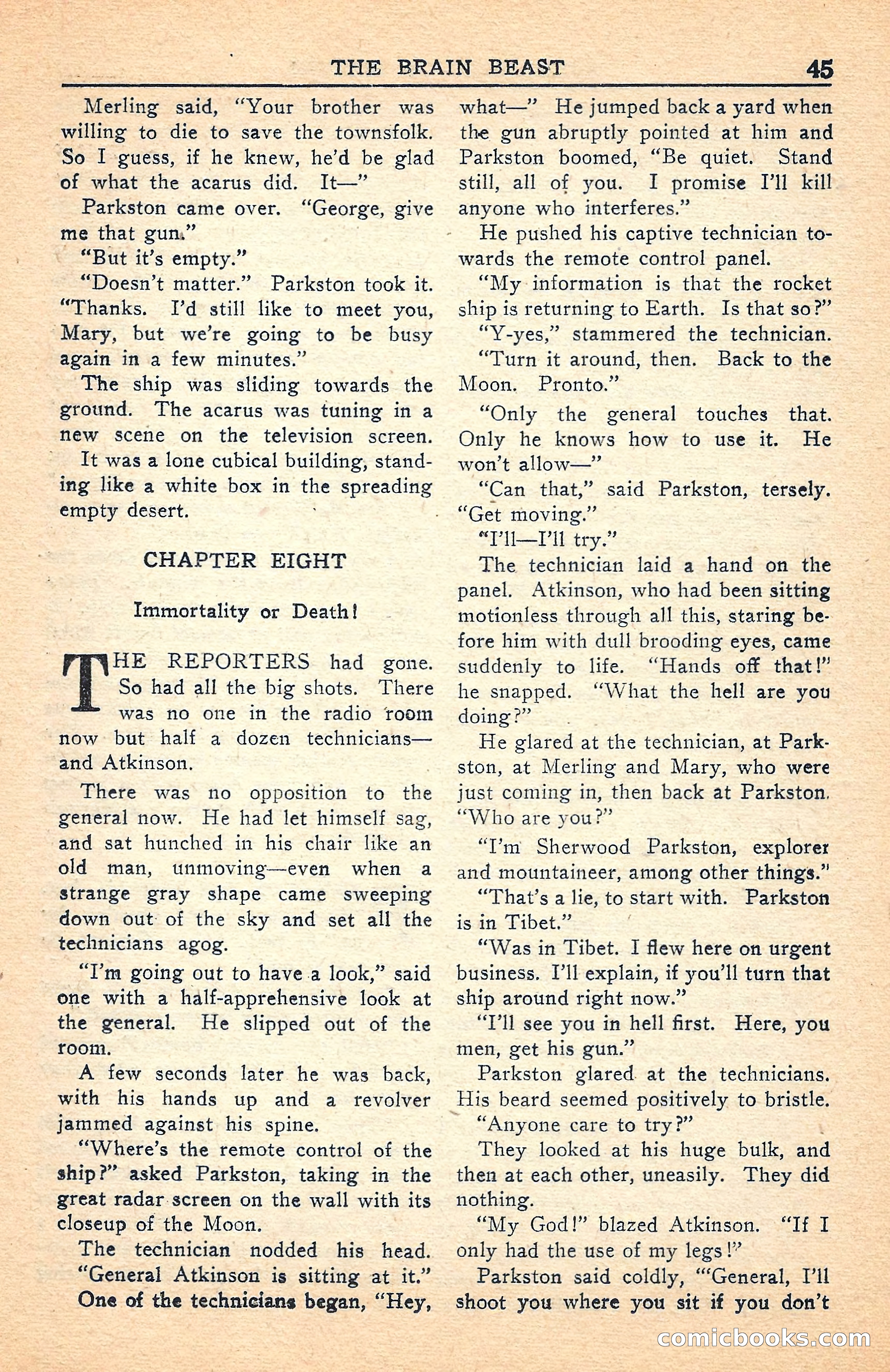 Super Science Stories, July 1949 — page 45 of 132