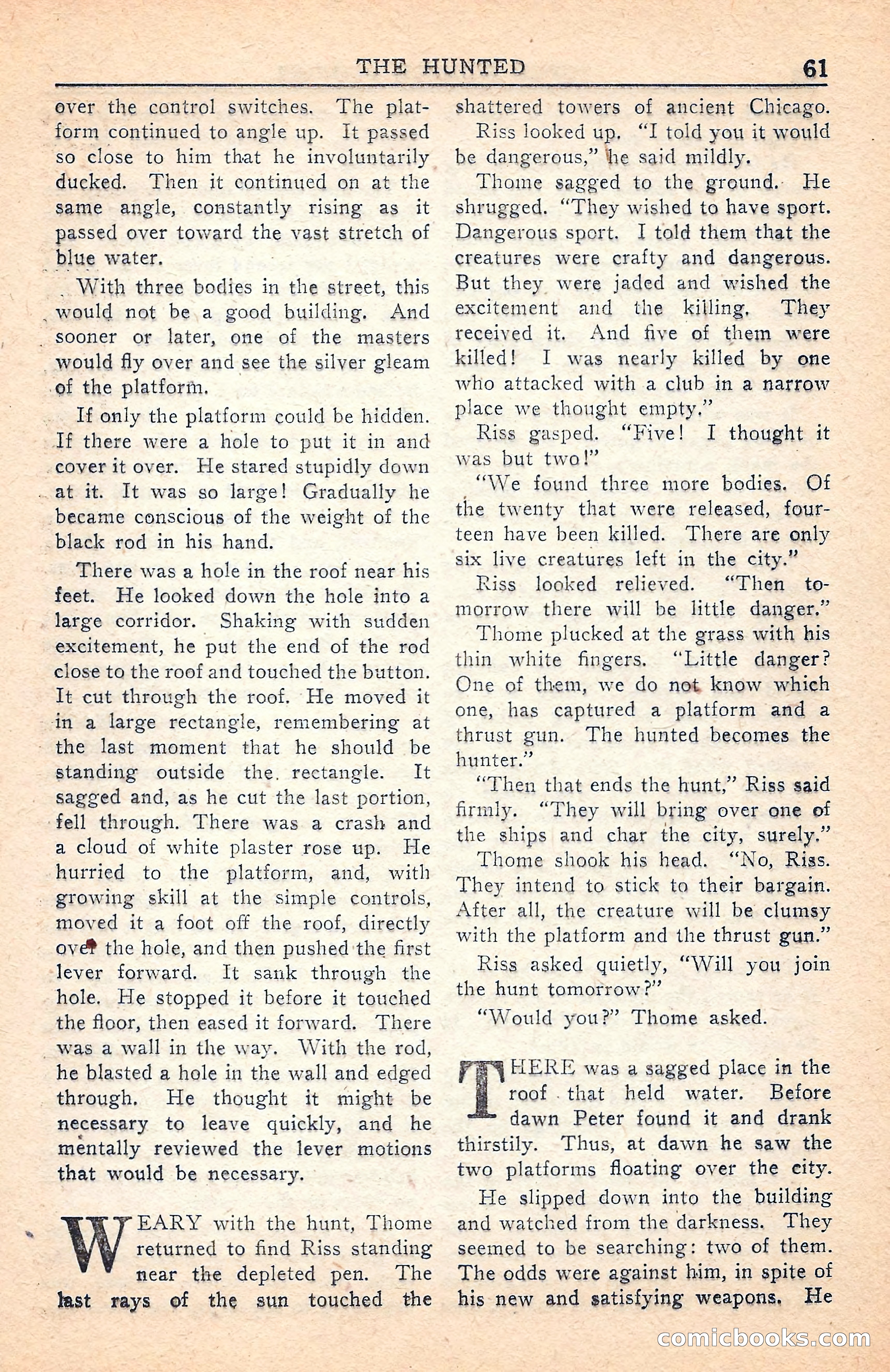 Super Science Stories, July 1949 — page 61 of 132