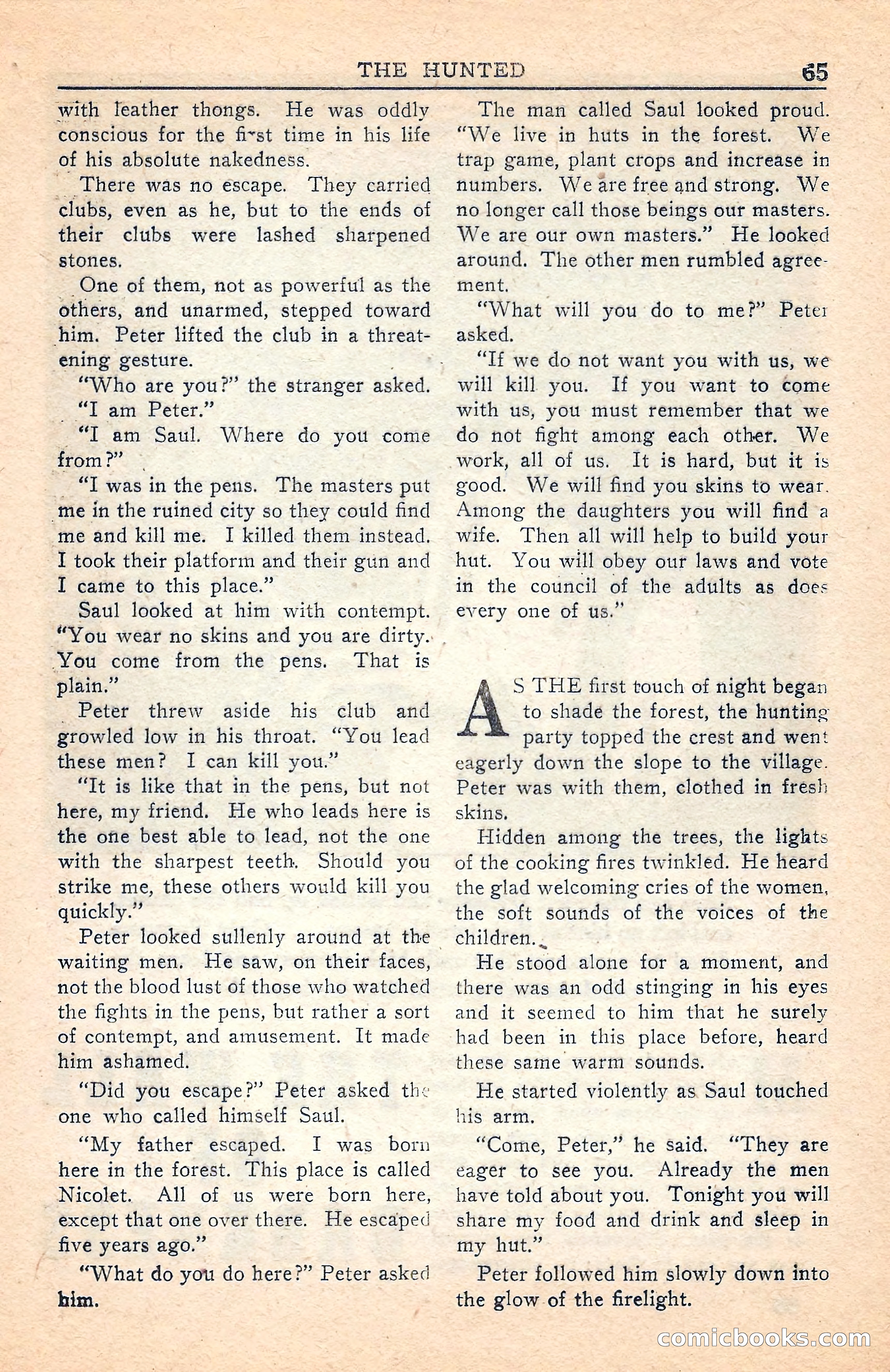 Super Science Stories, July 1949 — page 65 of 132