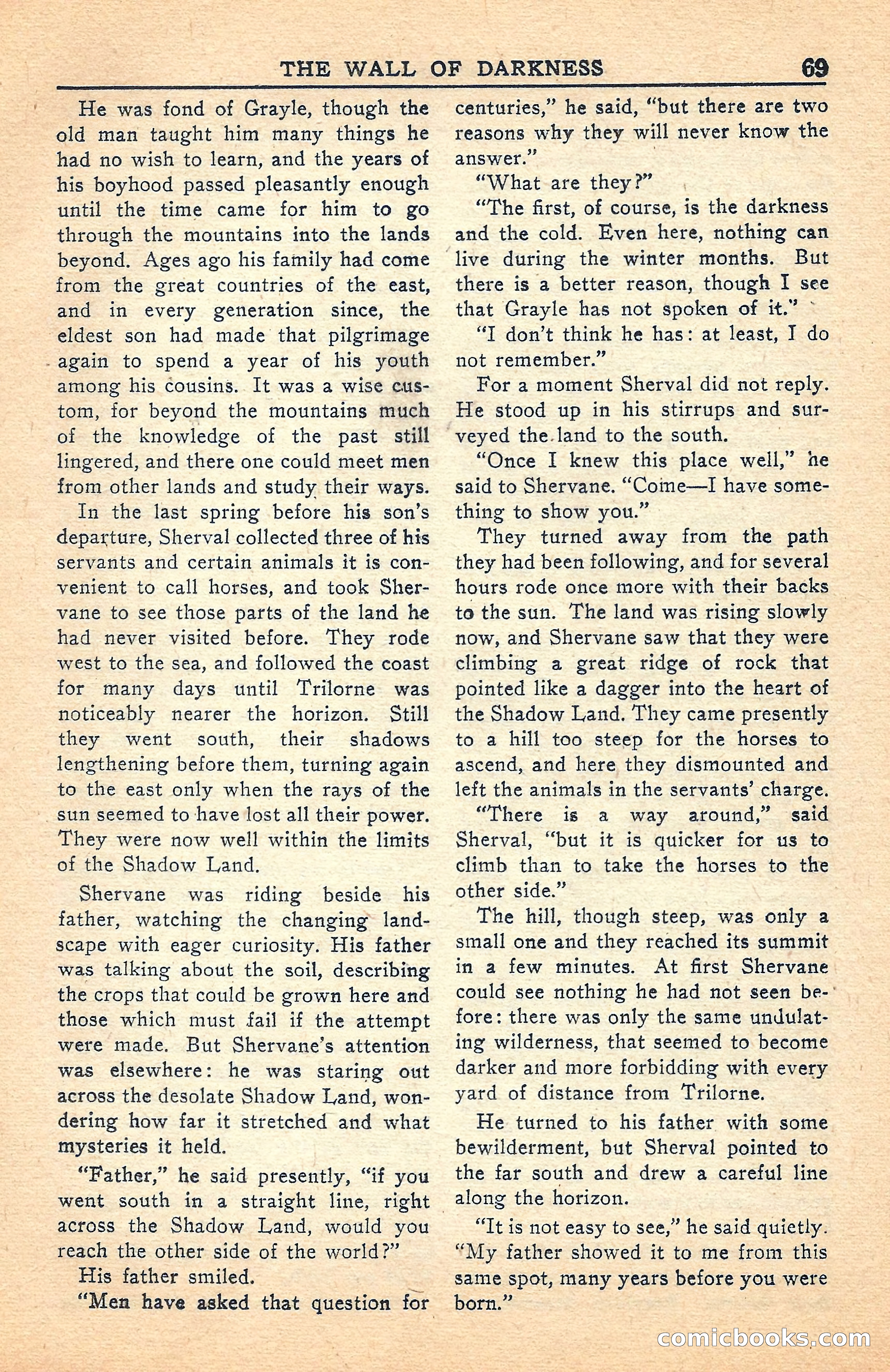 Super Science Stories, July 1949 — page 69 of 132