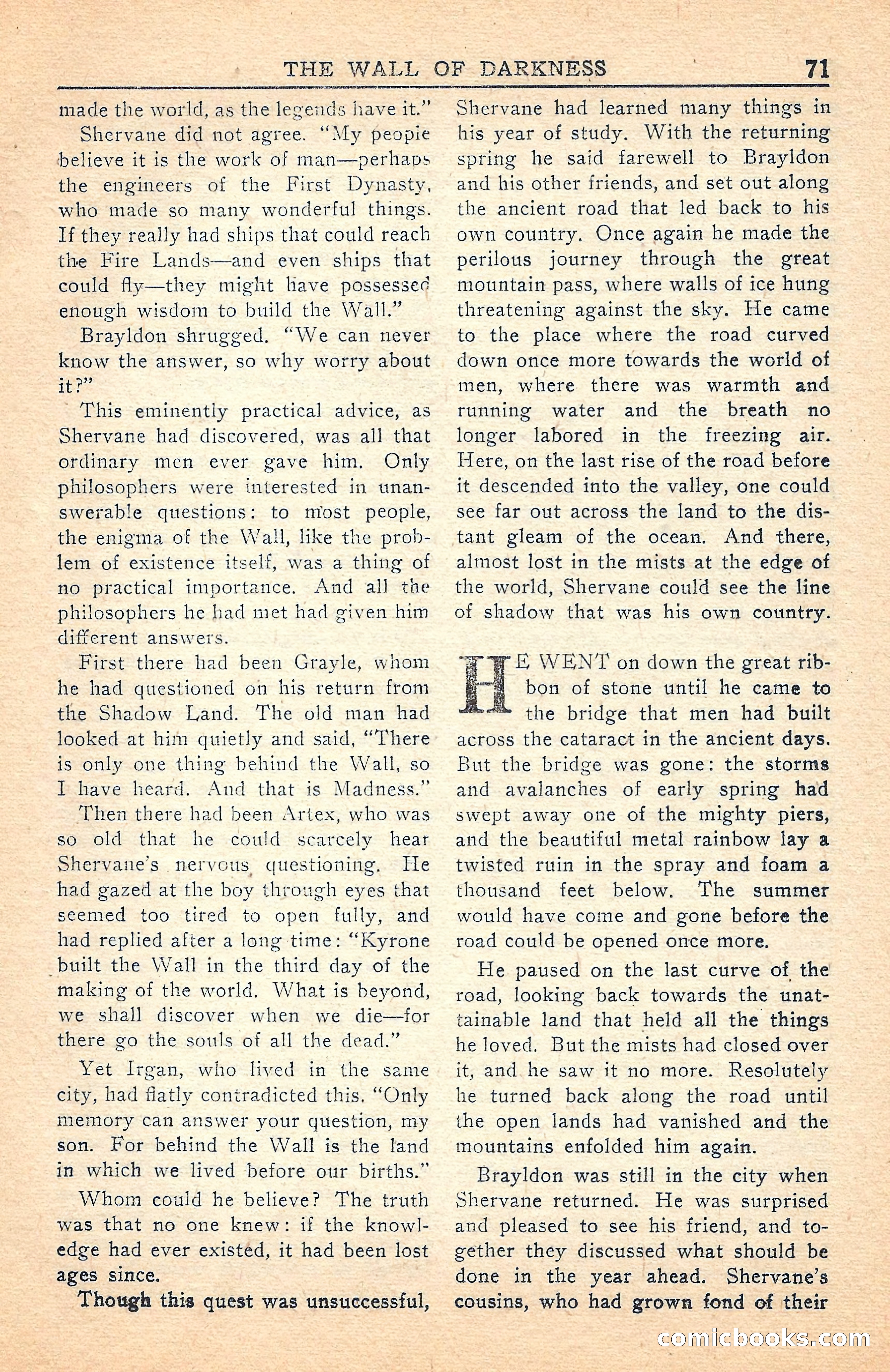 Super Science Stories, July 1949 — page 71 of 132
