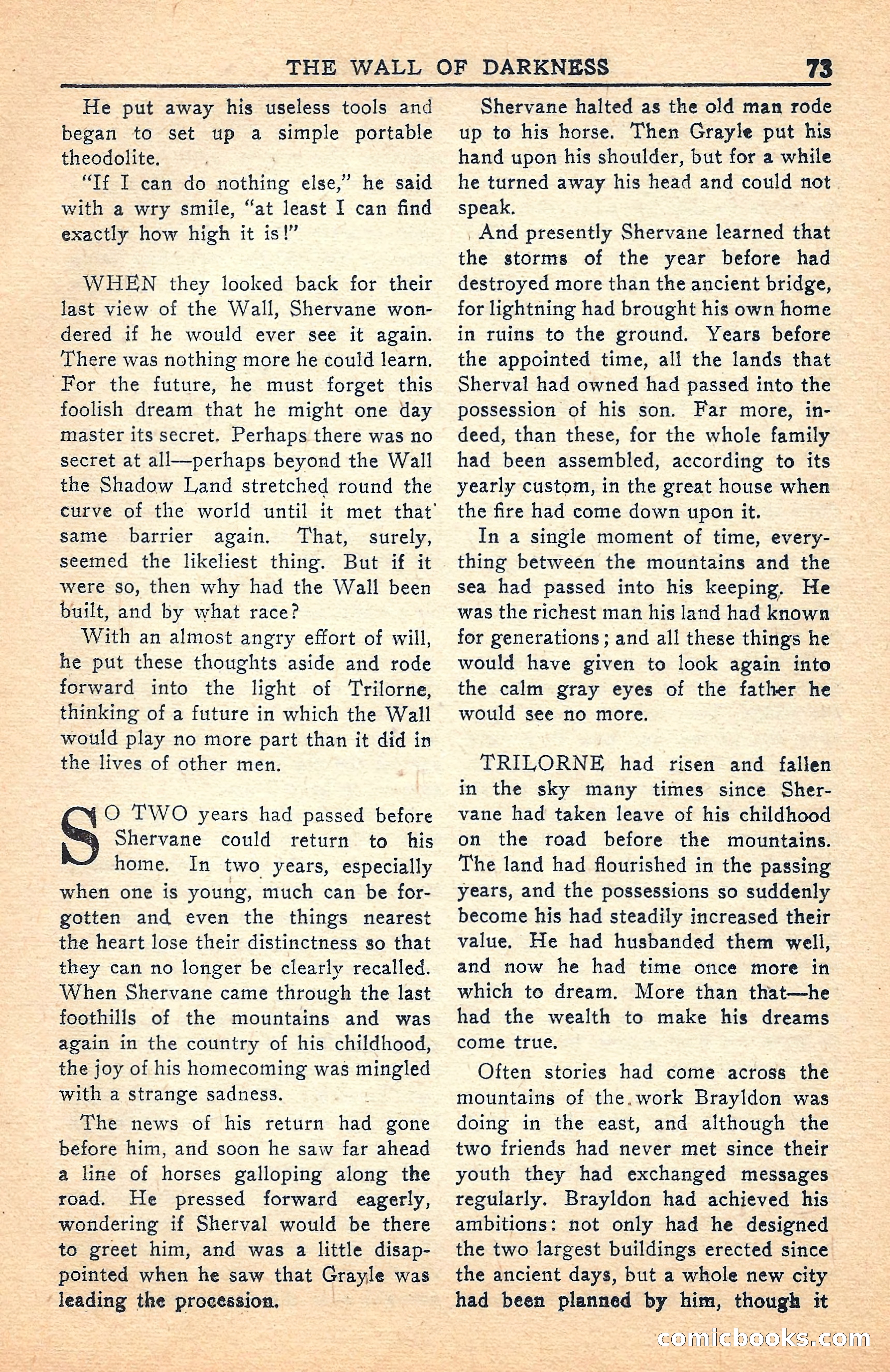Super Science Stories, July 1949 — page 73 of 132