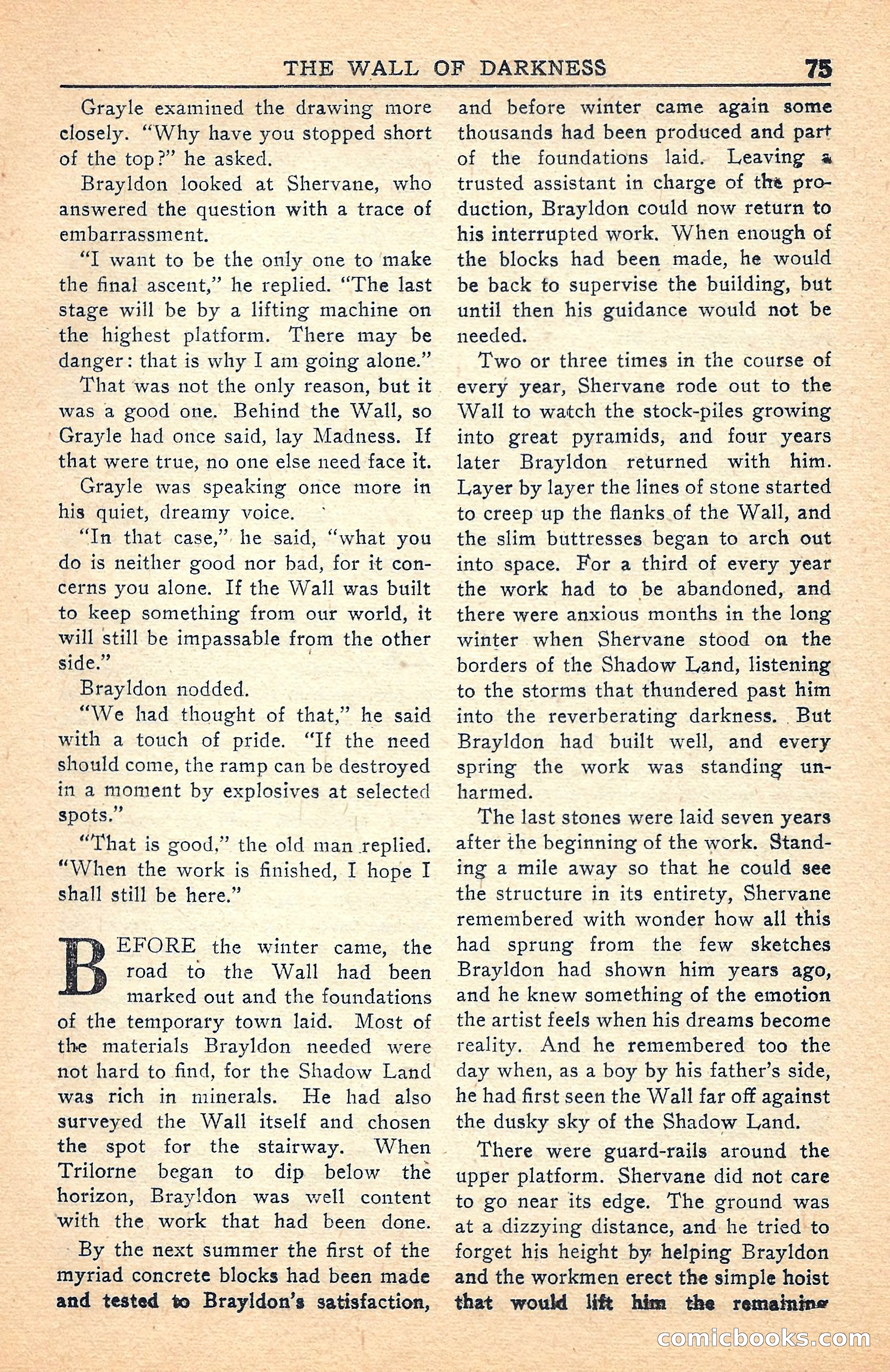 Super Science Stories, July 1949 — page 75 of 132