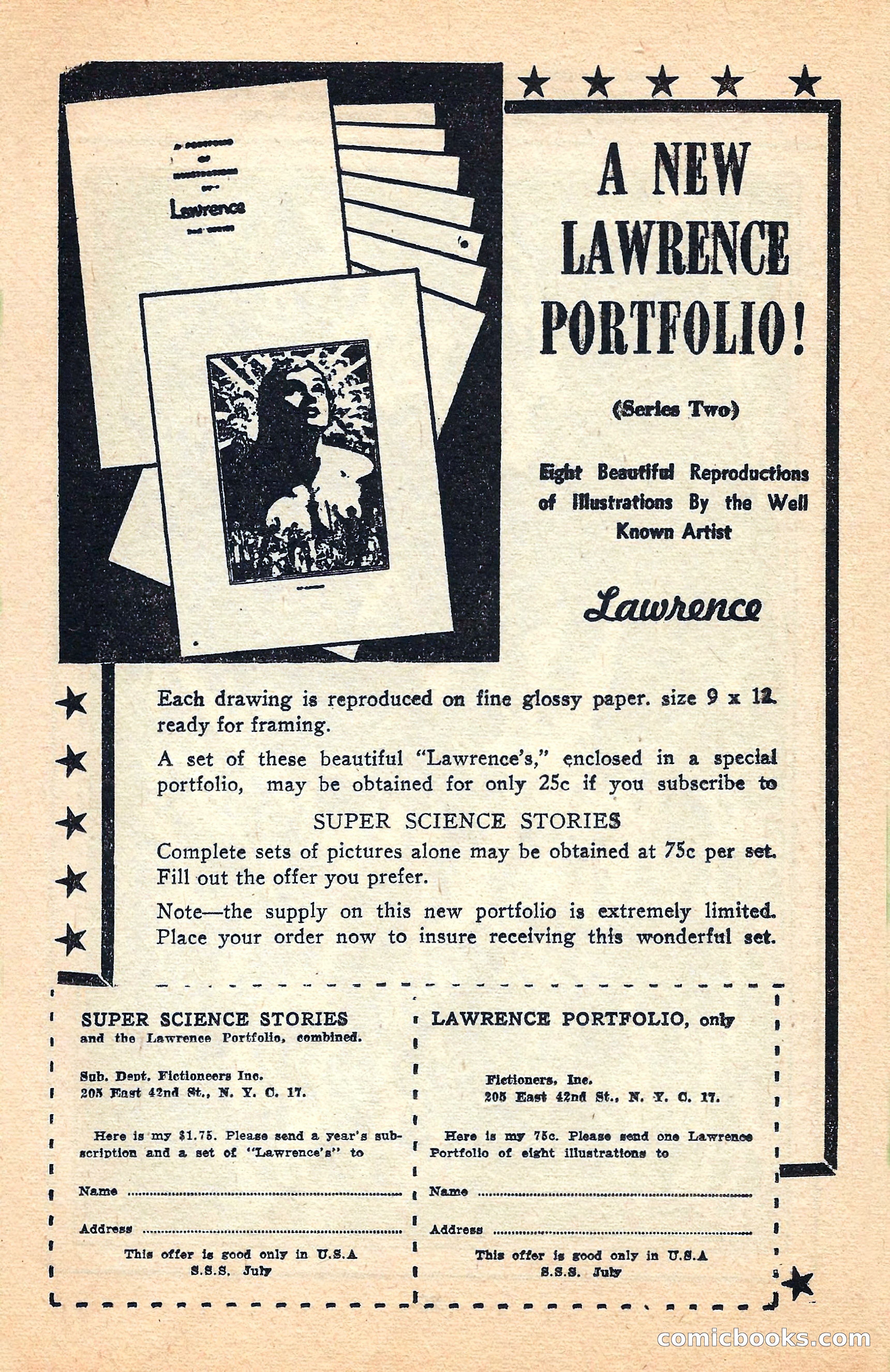 Super Science Stories, July 1949 — page 79 of 132
