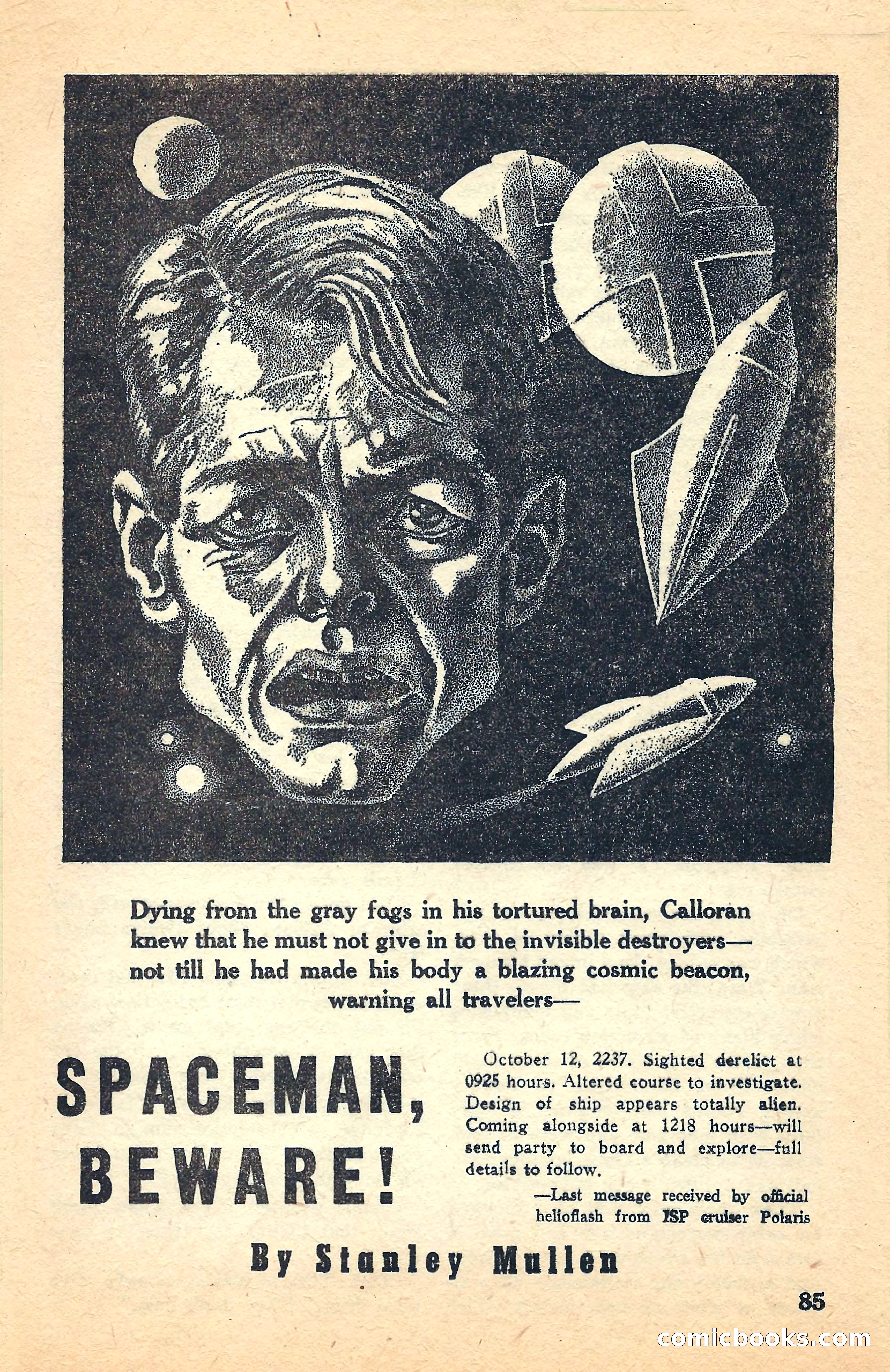 Super Science Stories, July 1949 — page 85 of 132