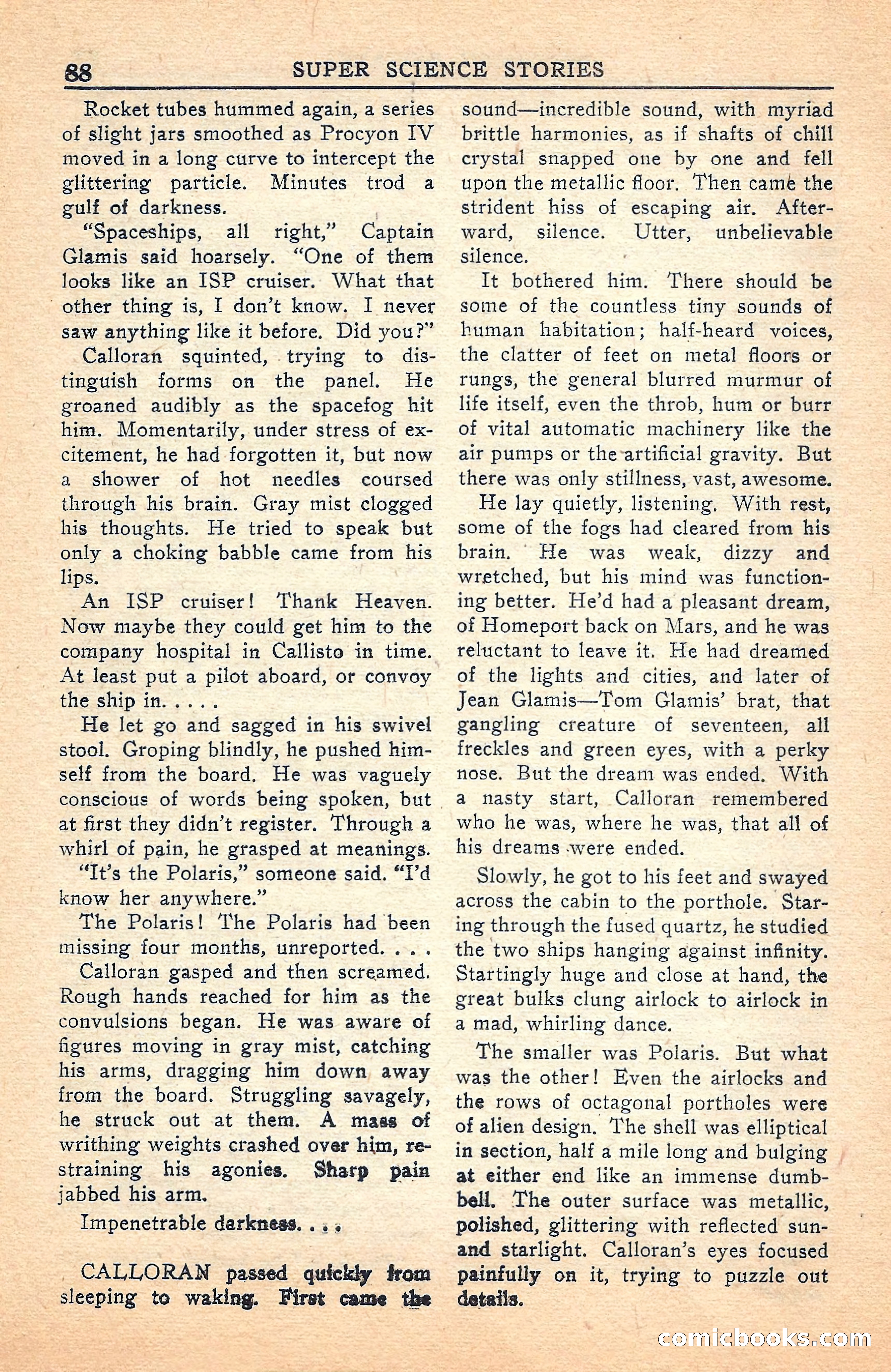 Super Science Stories, July 1949 — page 88 of 132
