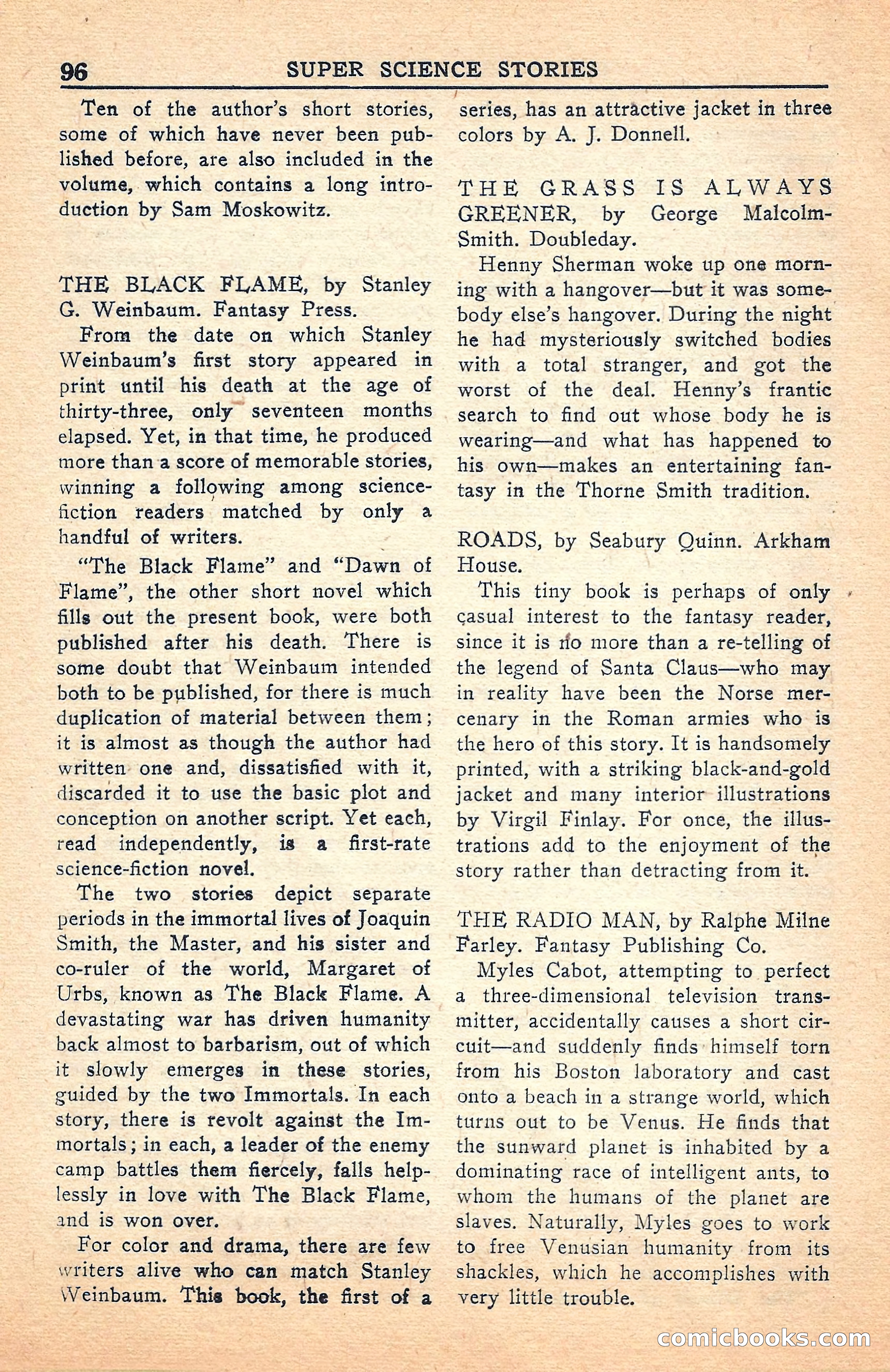 Super Science Stories, July 1949 — page 96 of 132