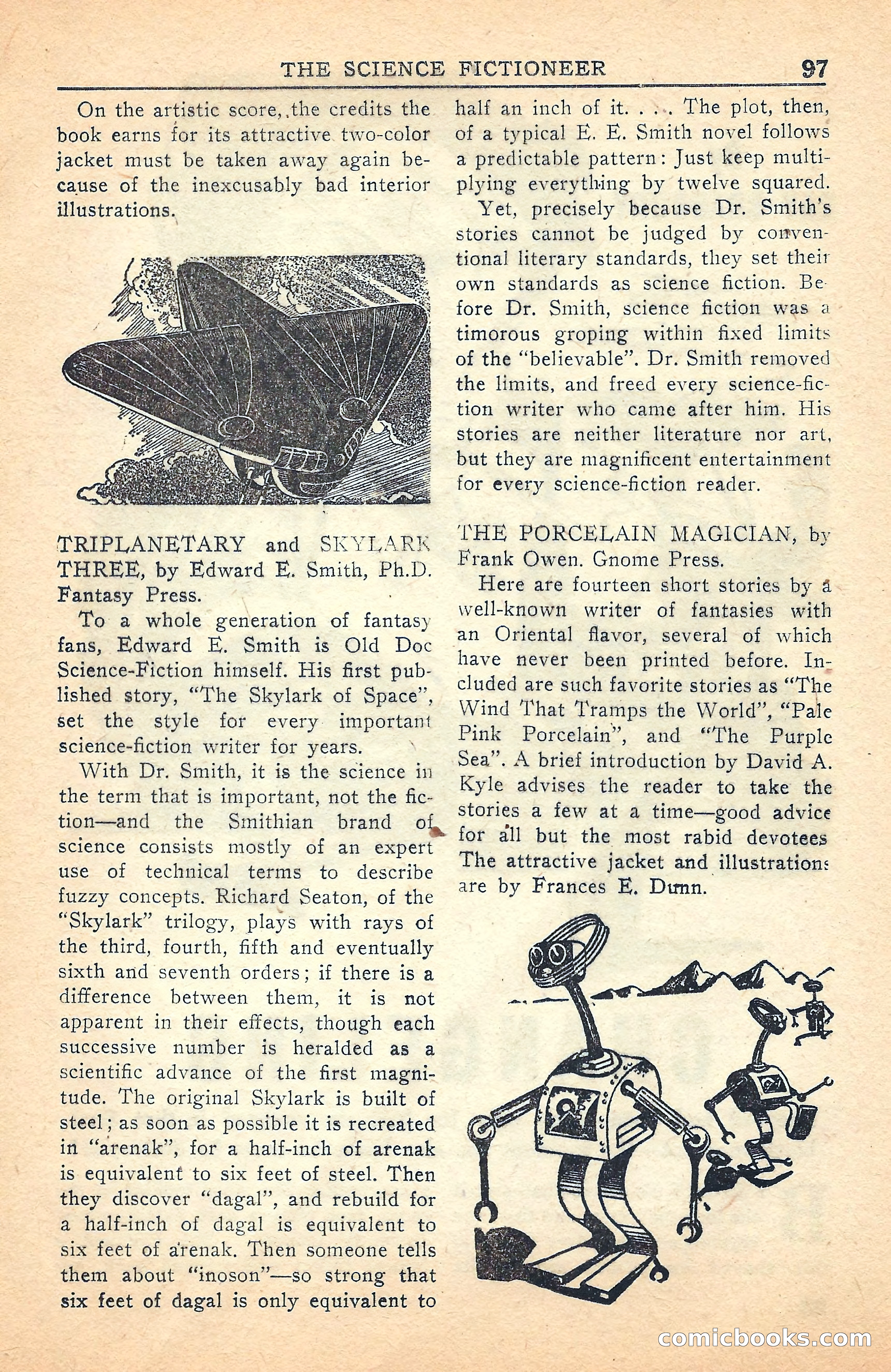 Super Science Stories, July 1949 — page 97 of 132