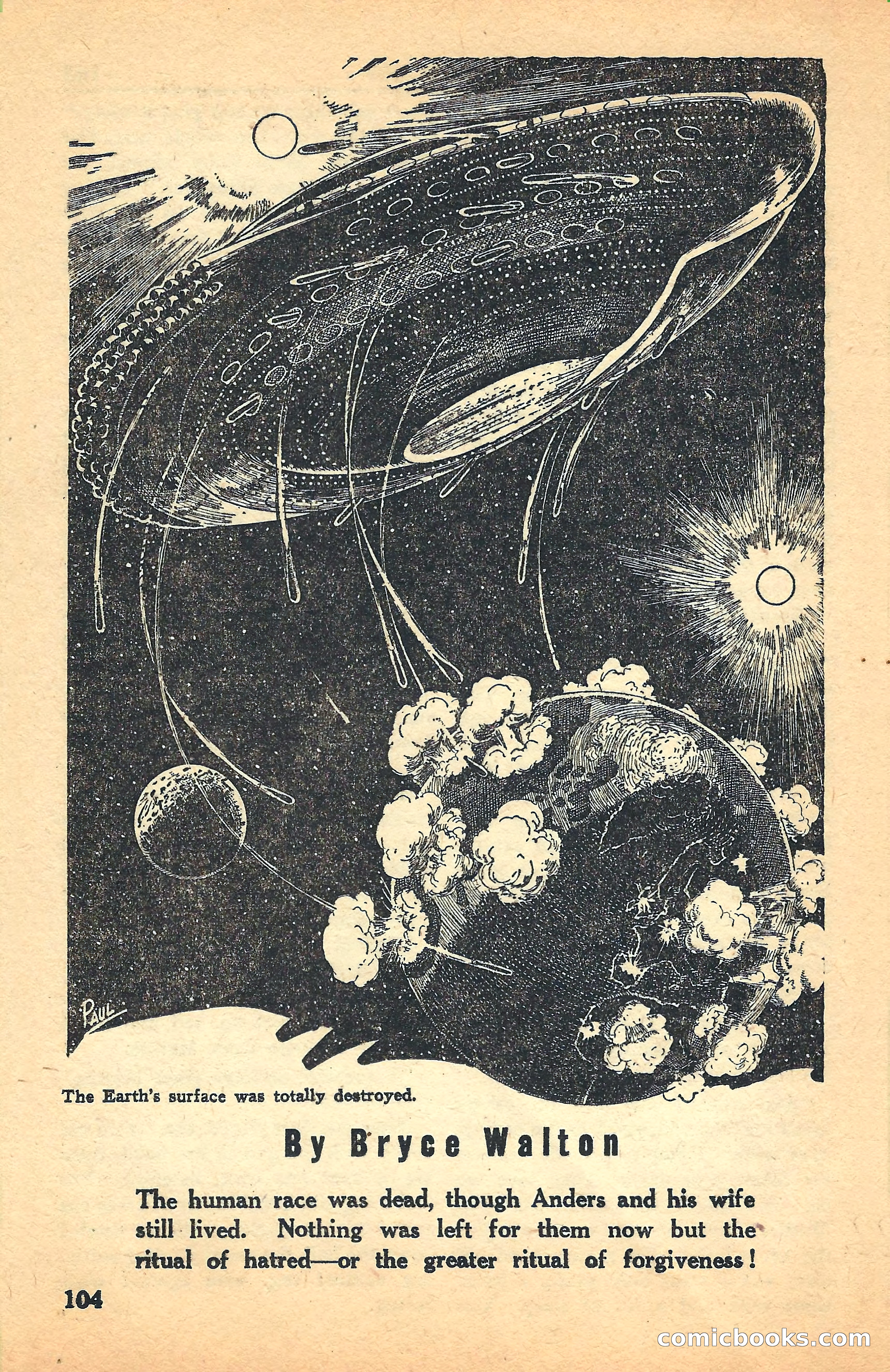 Super Science Stories, July 1949 — page 104 of 132