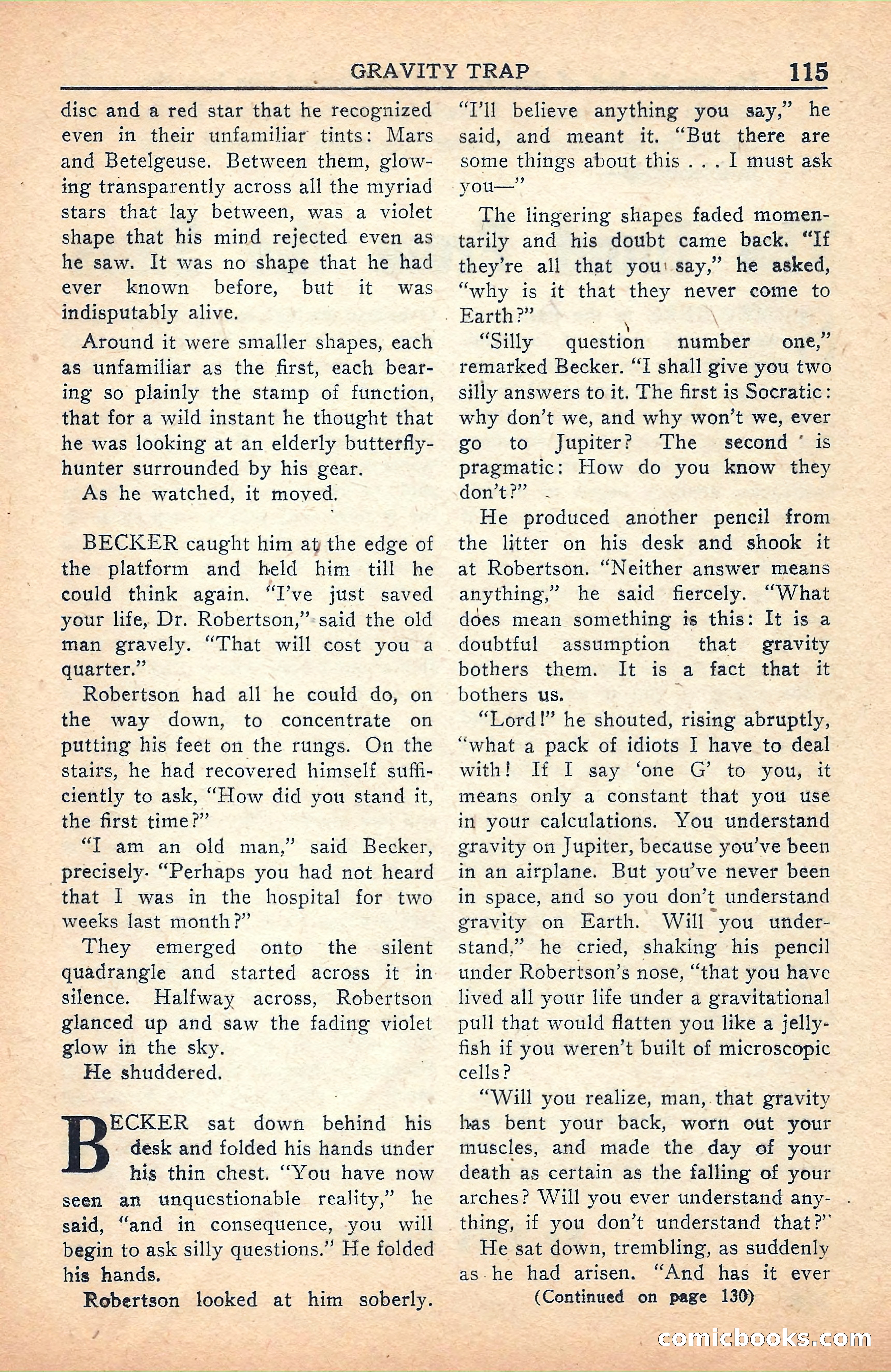 Super Science Stories, July 1949 — page 115 of 132