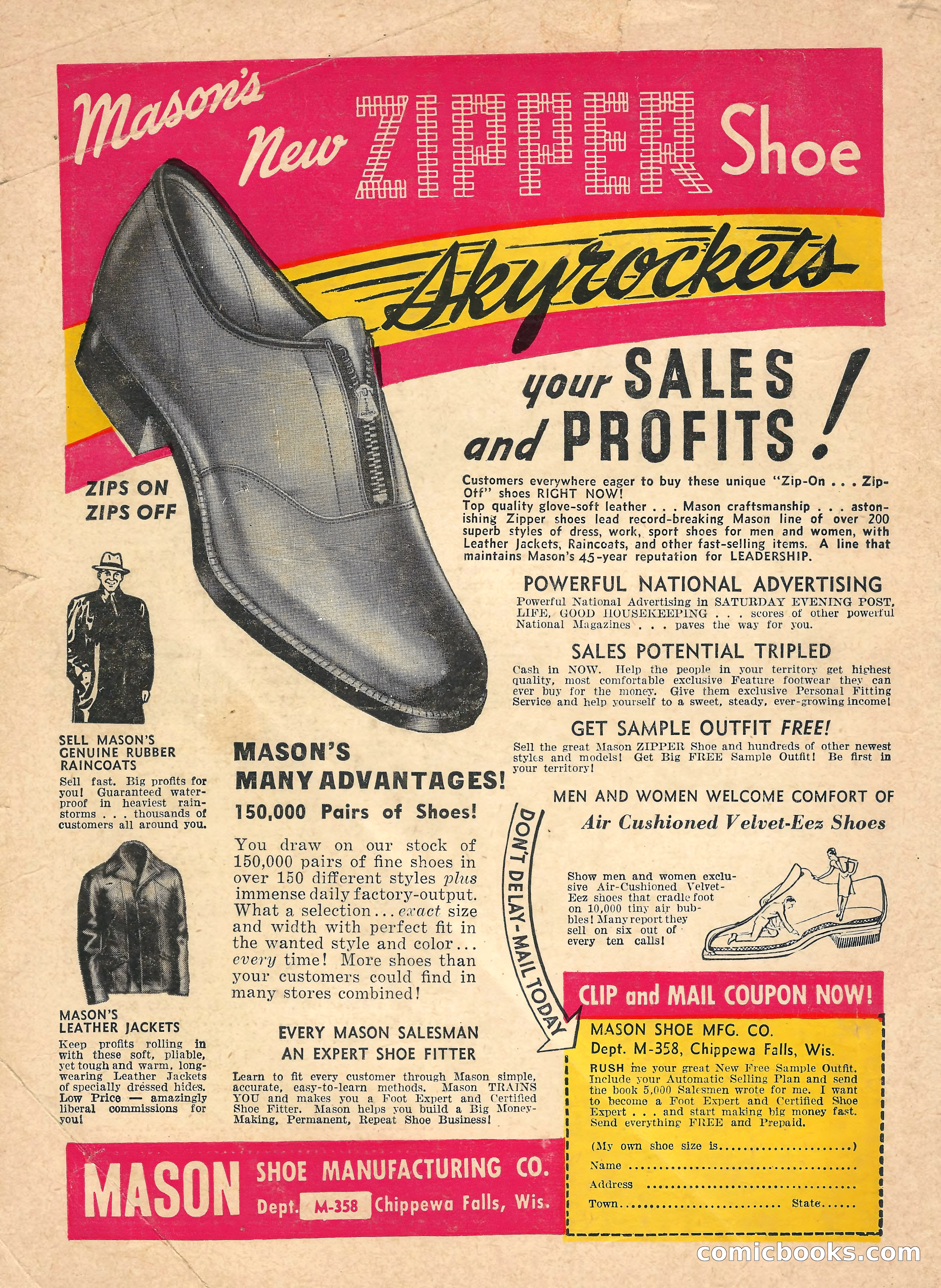 Super Science Stories, July 1949 — page 132 of 132