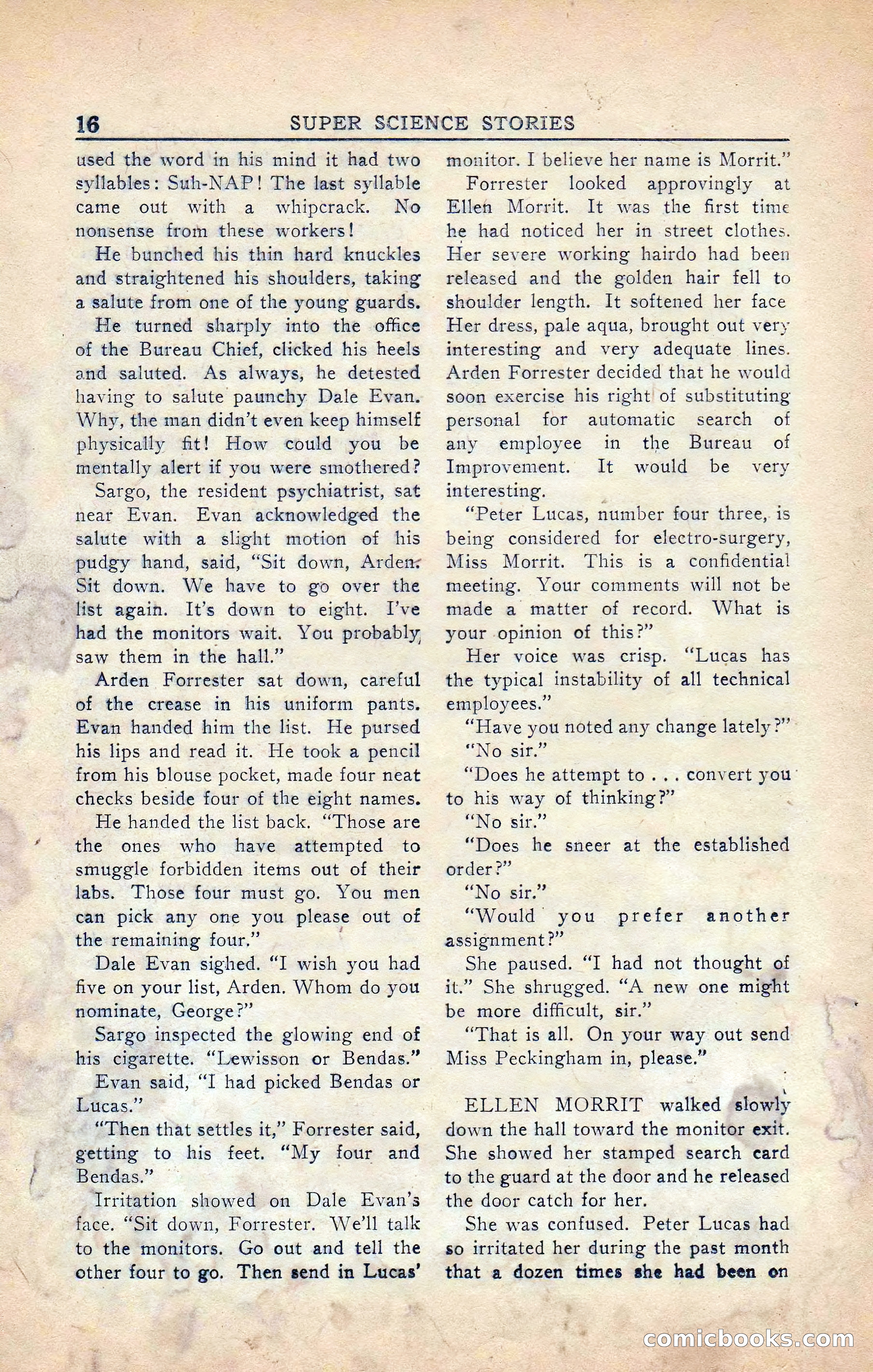 Super Science Stories, Vol. 5, No. 4 — page 17 of 132