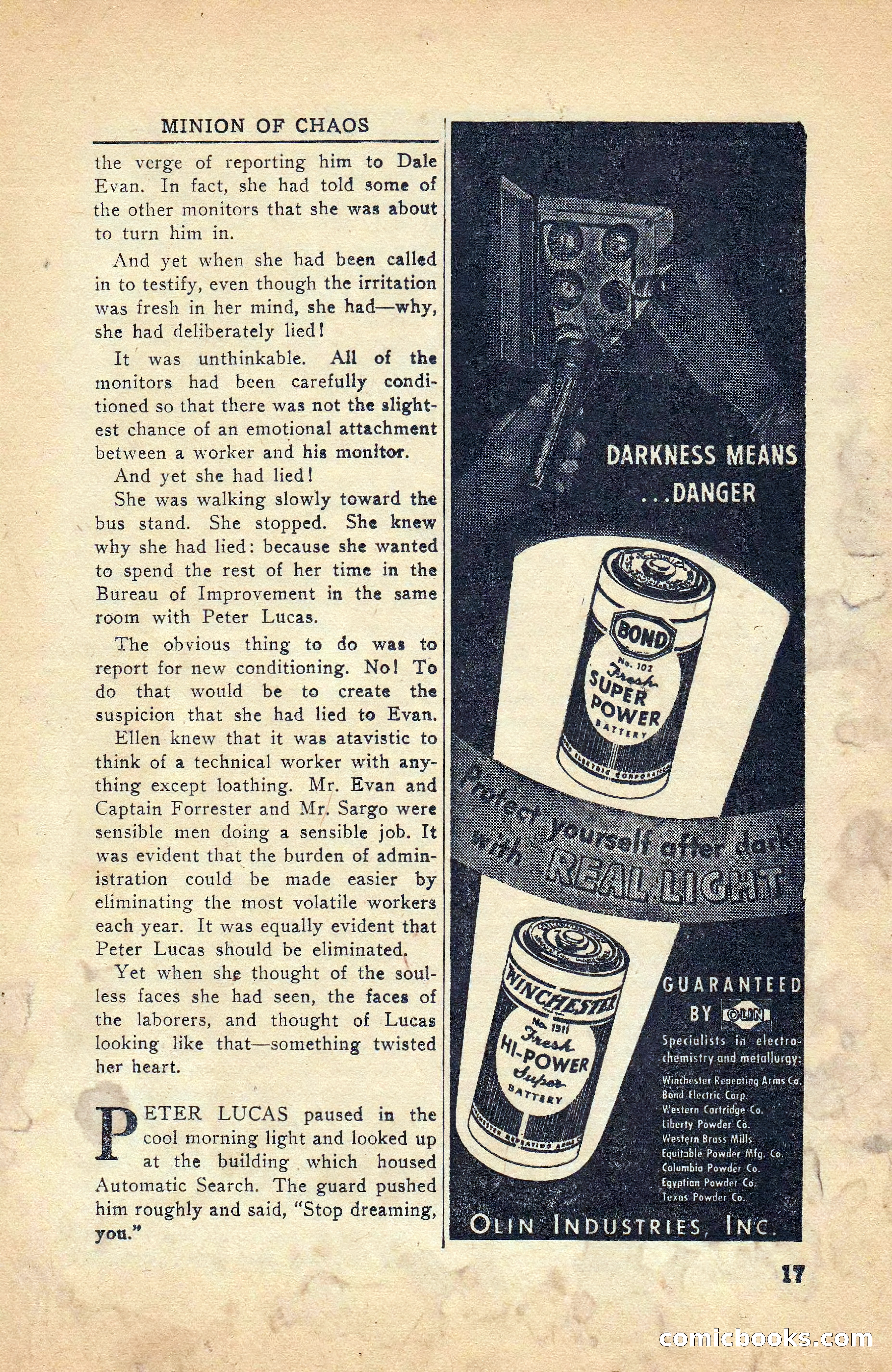 Super Science Stories, Vol. 5, No. 4 — page 18 of 132