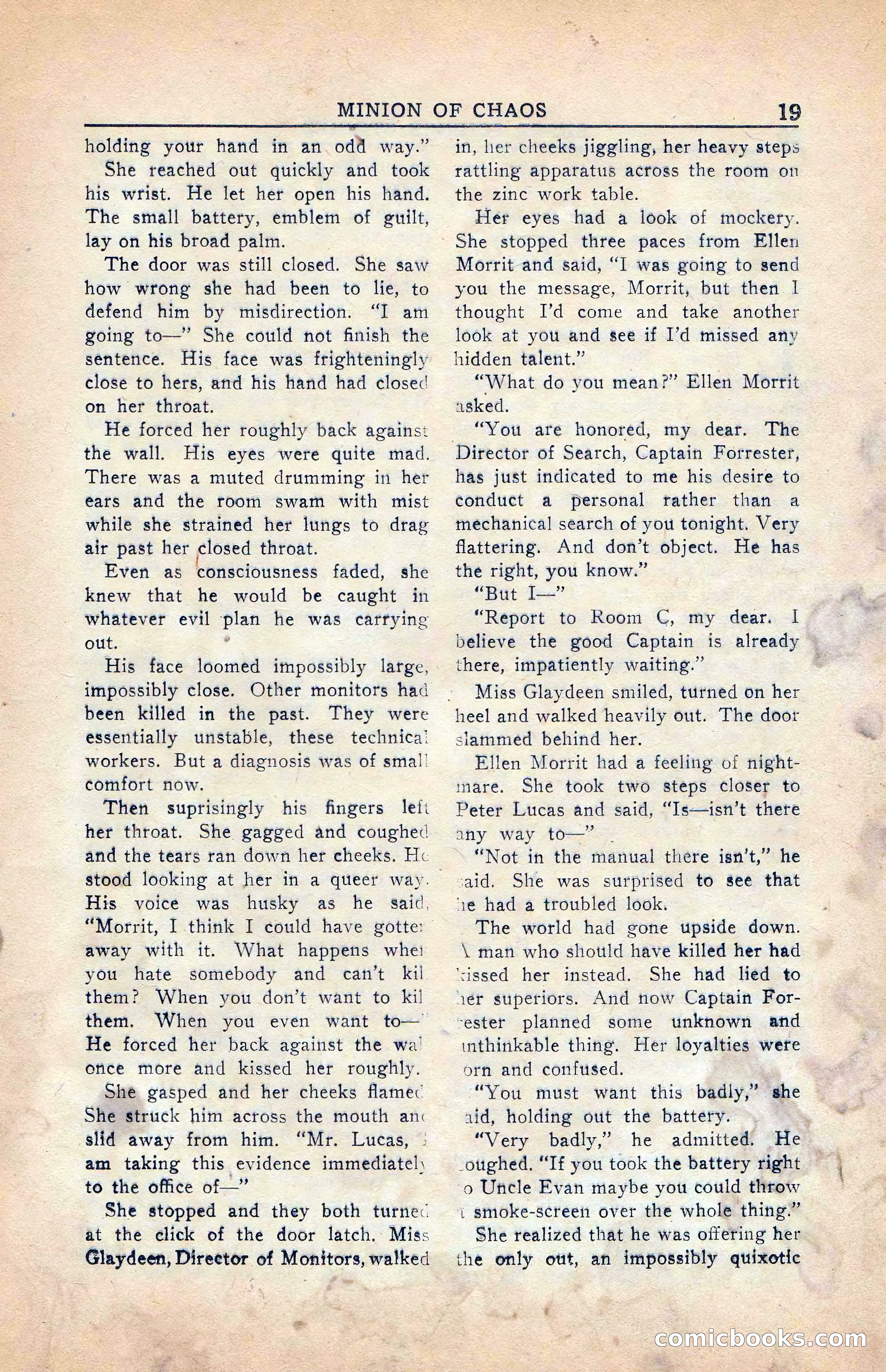 Super Science Stories, Vol. 5, No. 4 — page 20 of 132