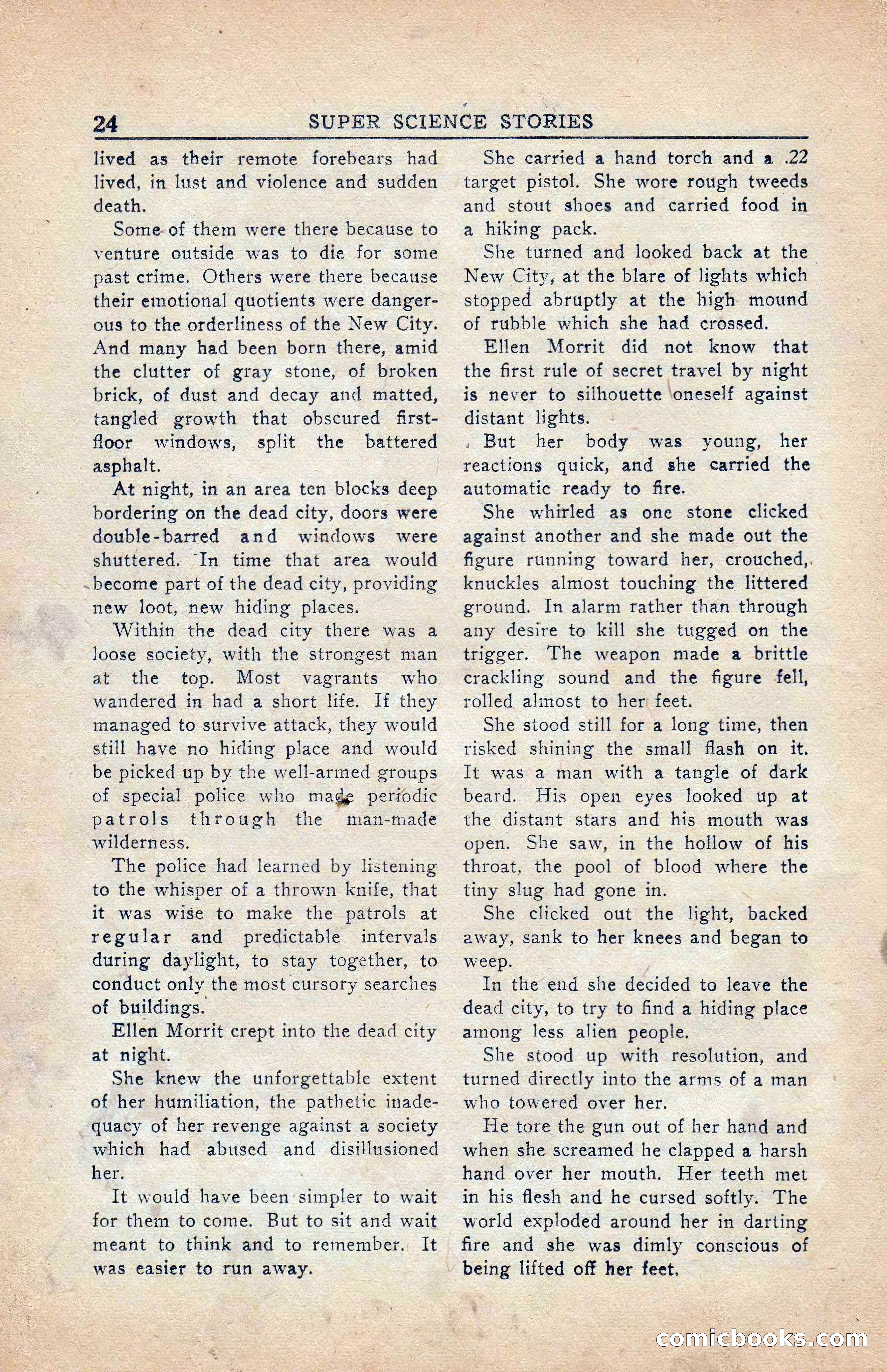 Super Science Stories, Vol. 5, No. 4 — page 25 of 132
