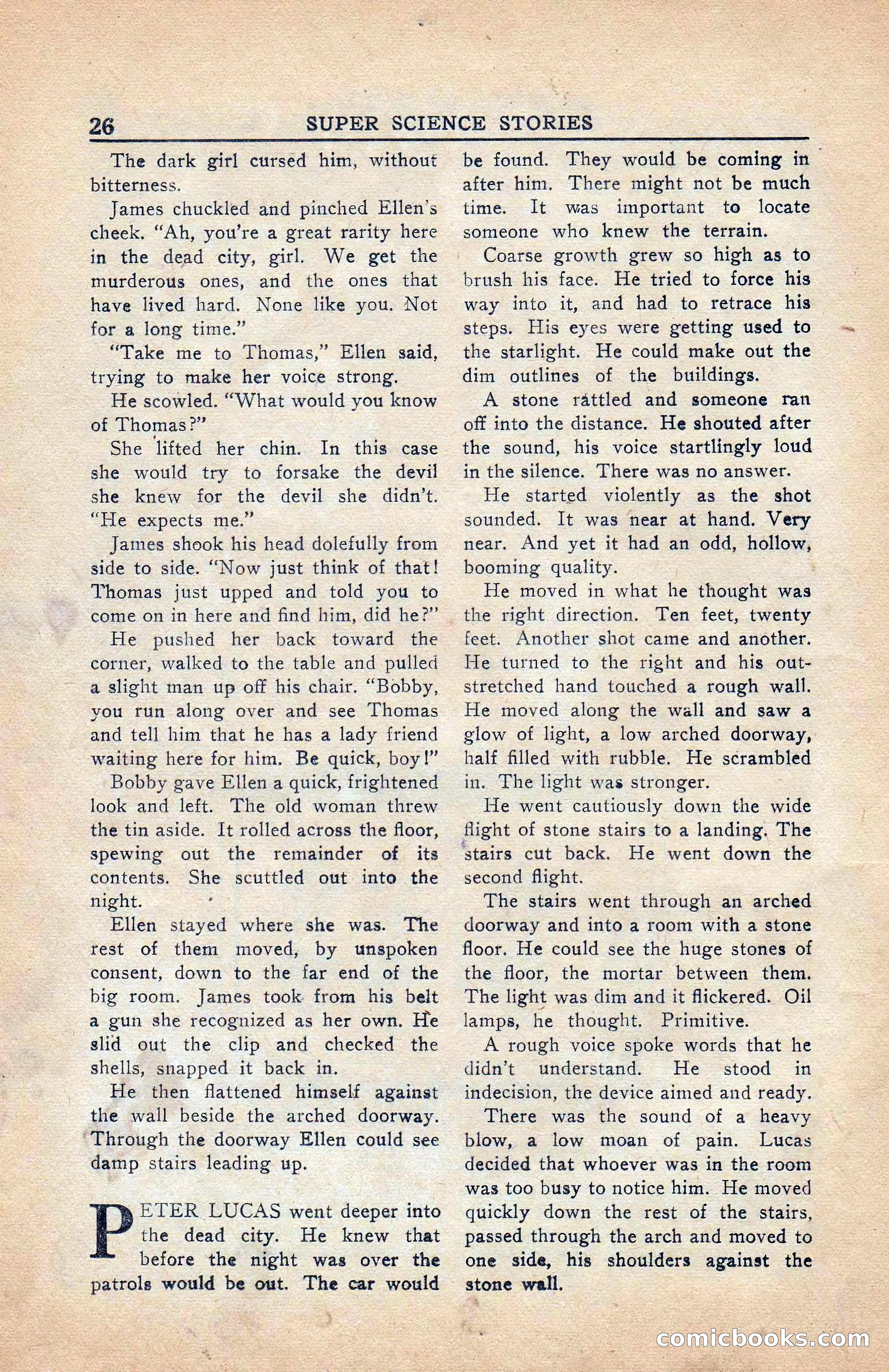 Super Science Stories, Vol. 5, No. 4 — page 27 of 132