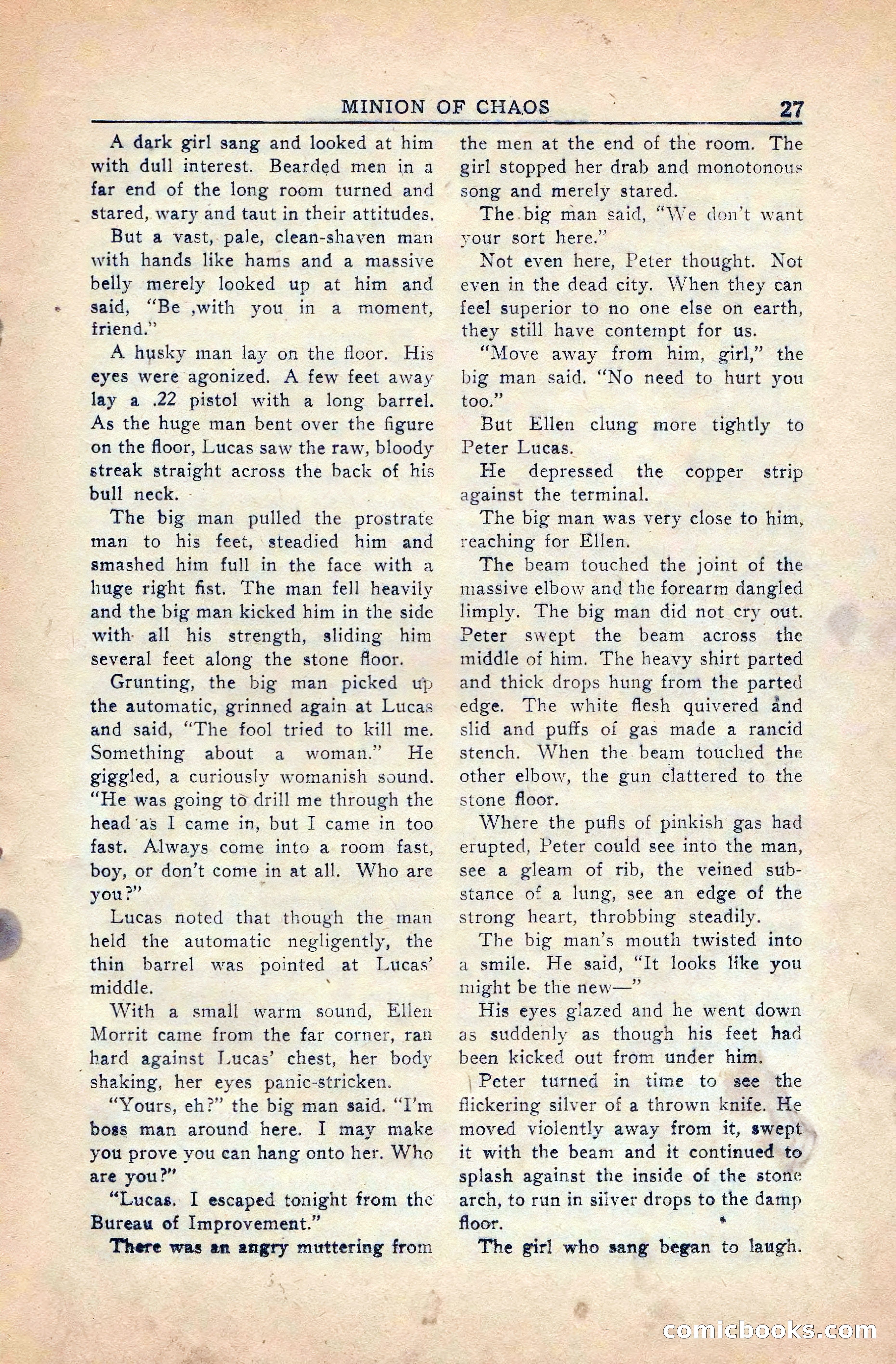 Super Science Stories, Vol. 5, No. 4 — page 28 of 132