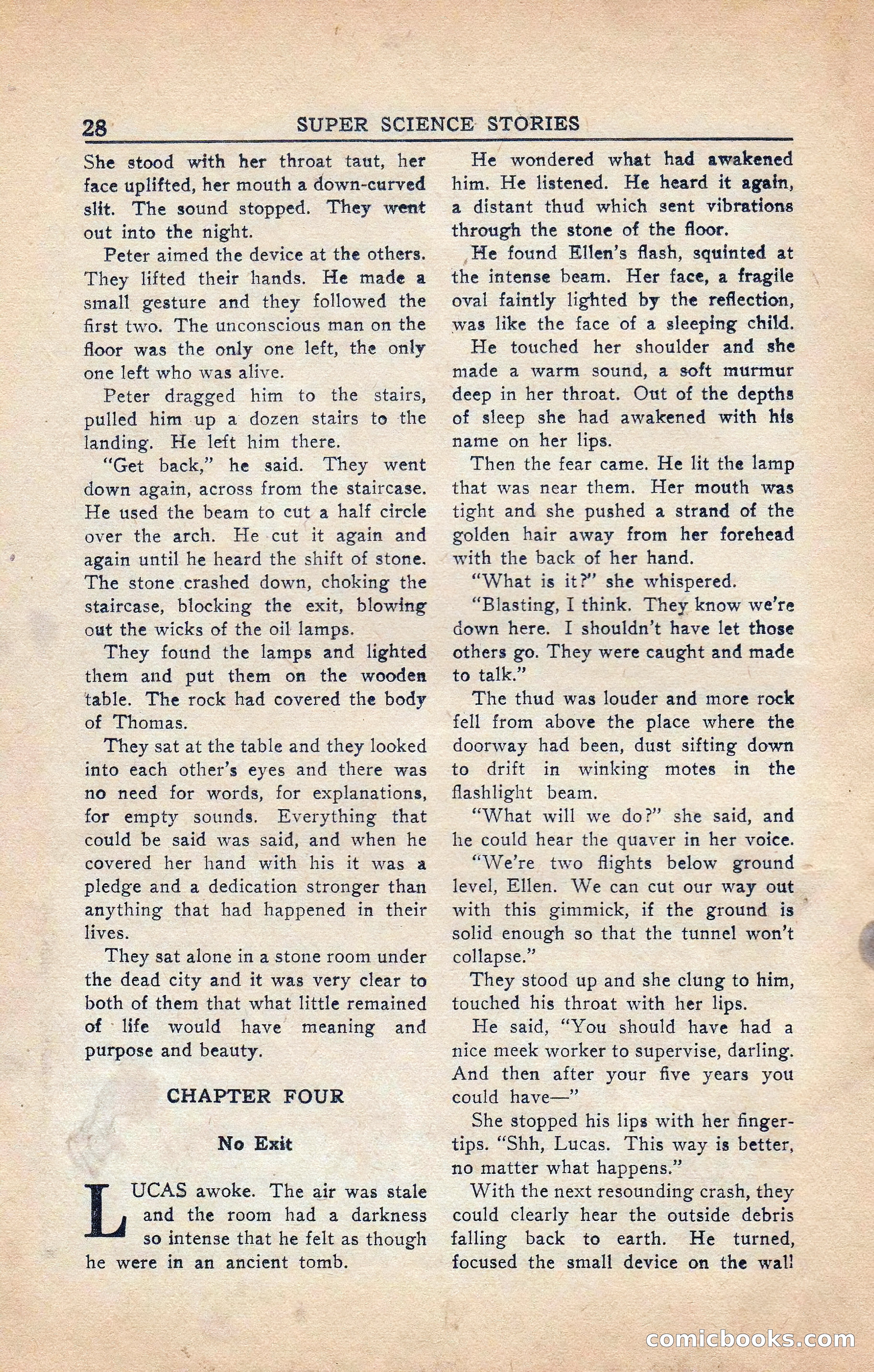 Super Science Stories, Vol. 5, No. 4 — page 29 of 132