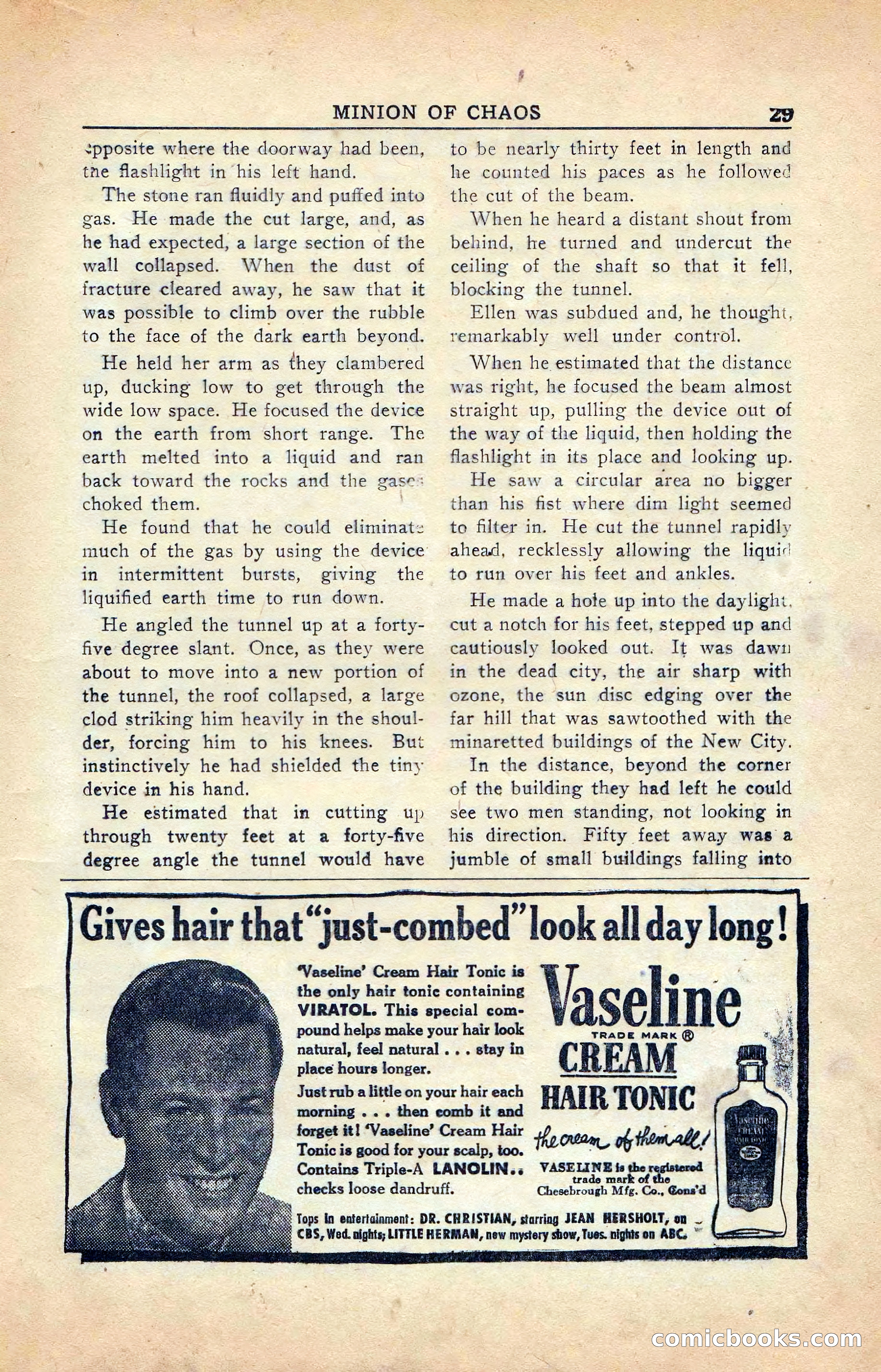 Super Science Stories, Vol. 5, No. 4 — page 30 of 132
