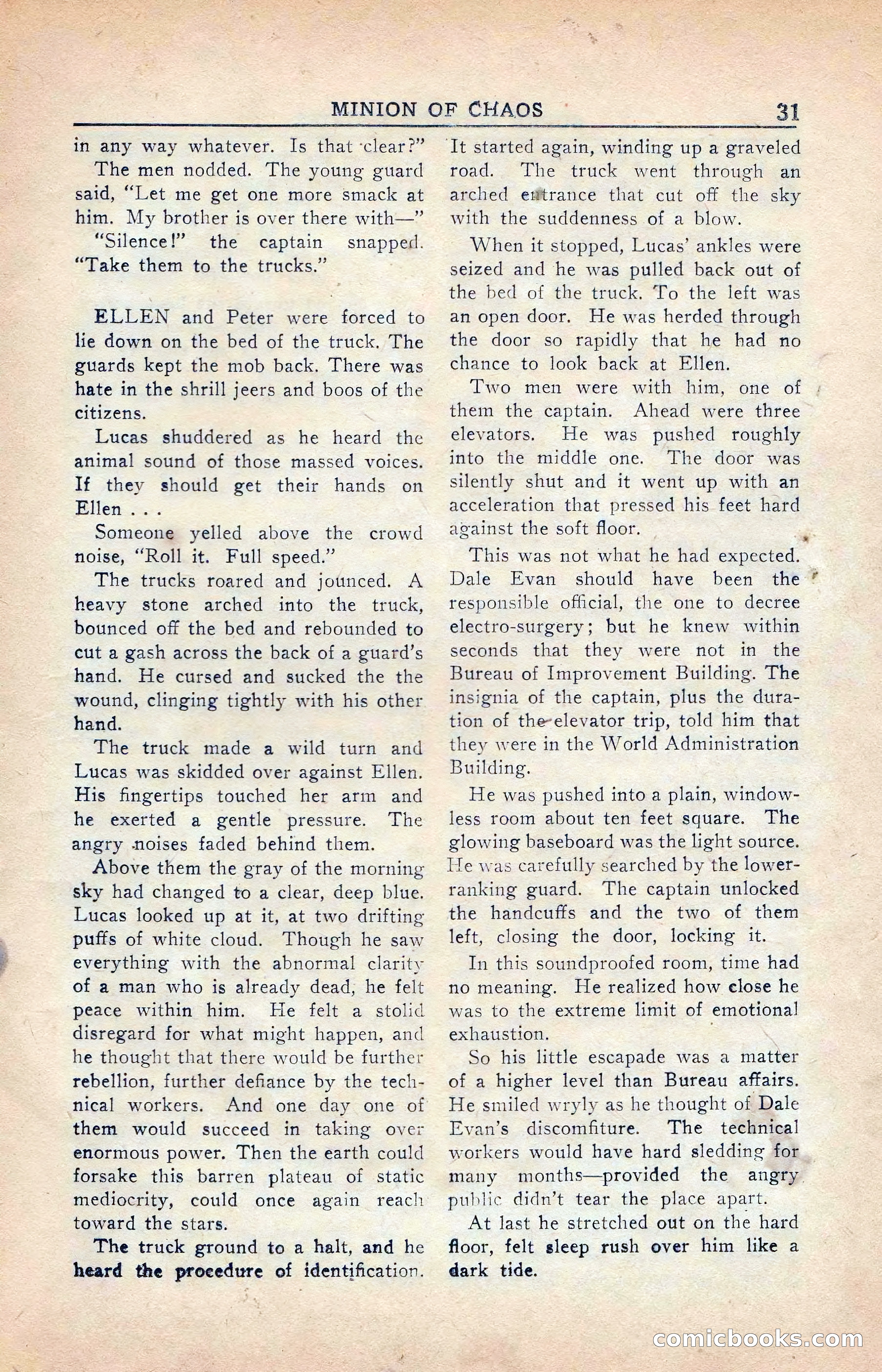 Super Science Stories, Vol. 5, No. 4 — page 32 of 132