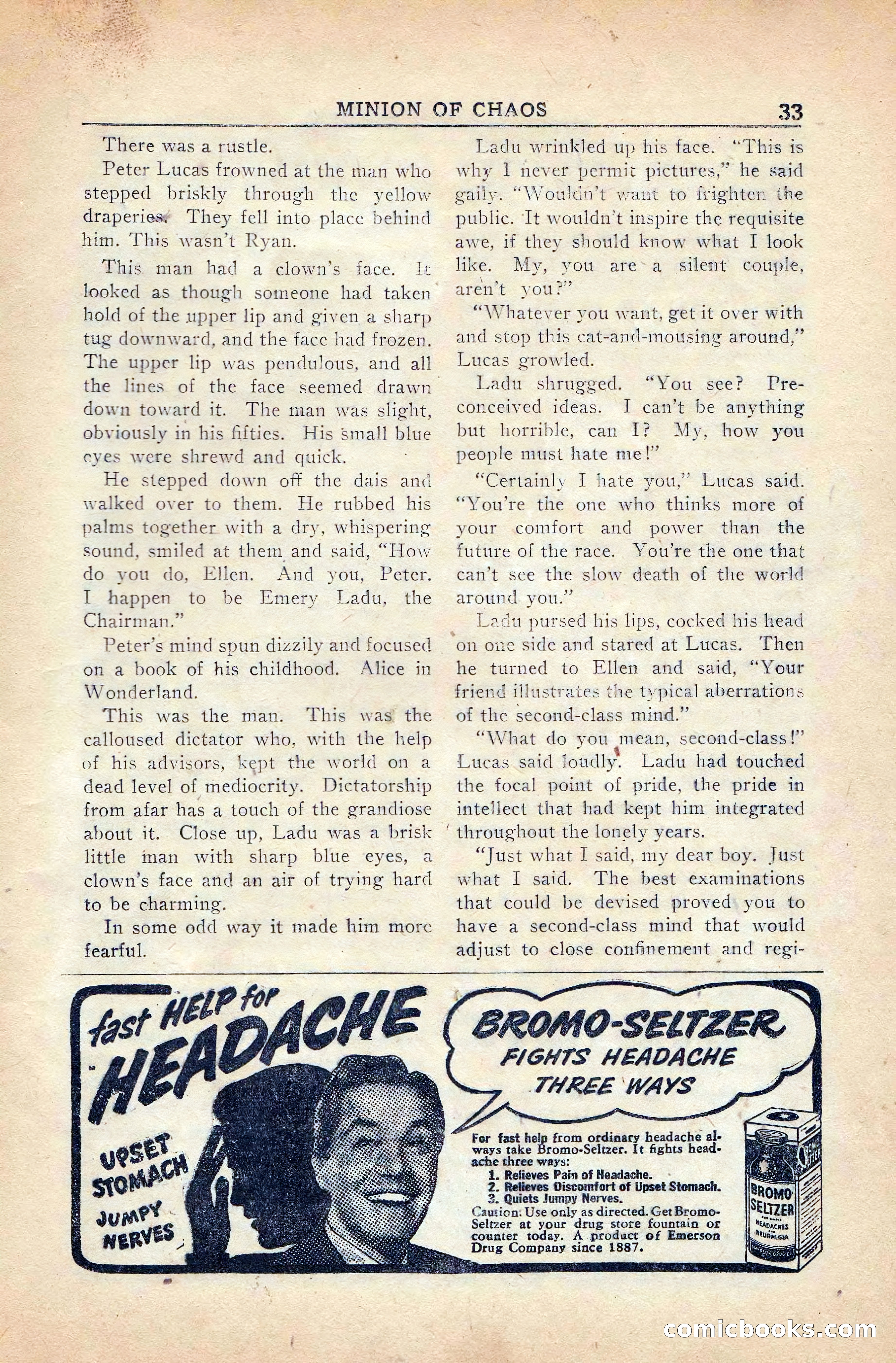Super Science Stories, Vol. 5, No. 4 — page 34 of 132
