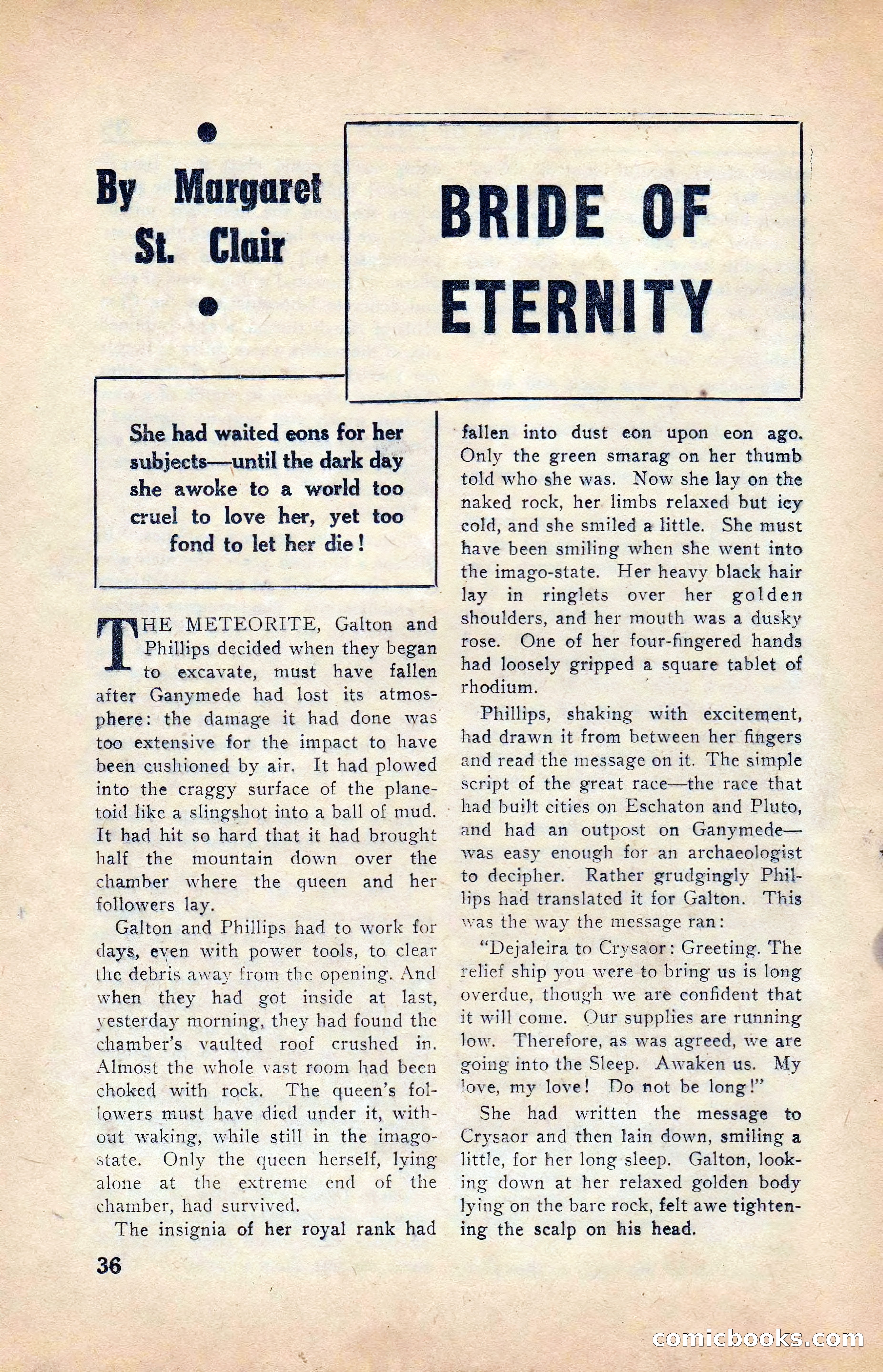 Super Science Stories, Vol. 5, No. 4 — page 37 of 132