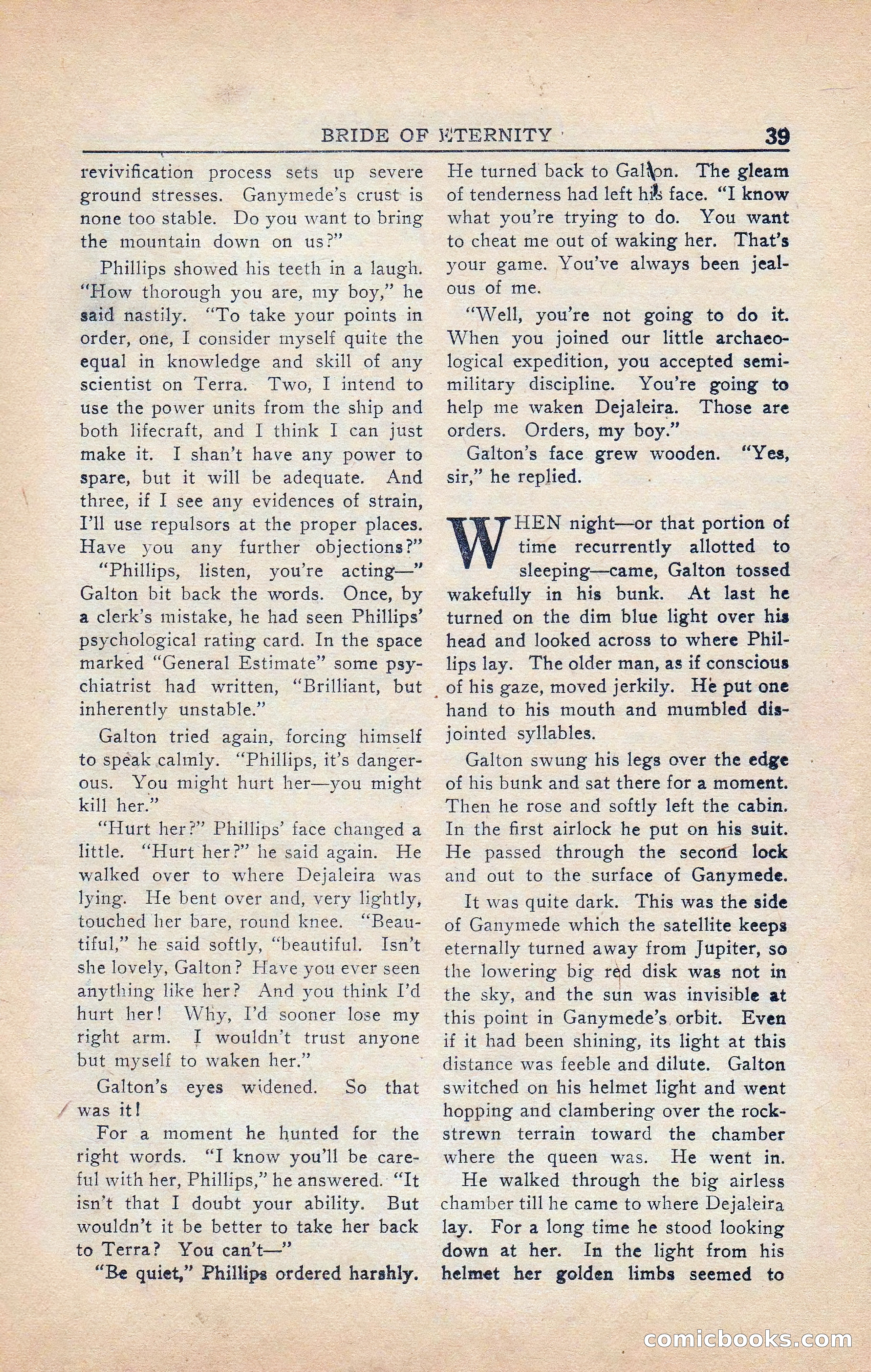 Super Science Stories, Vol. 5, No. 4 — page 40 of 132