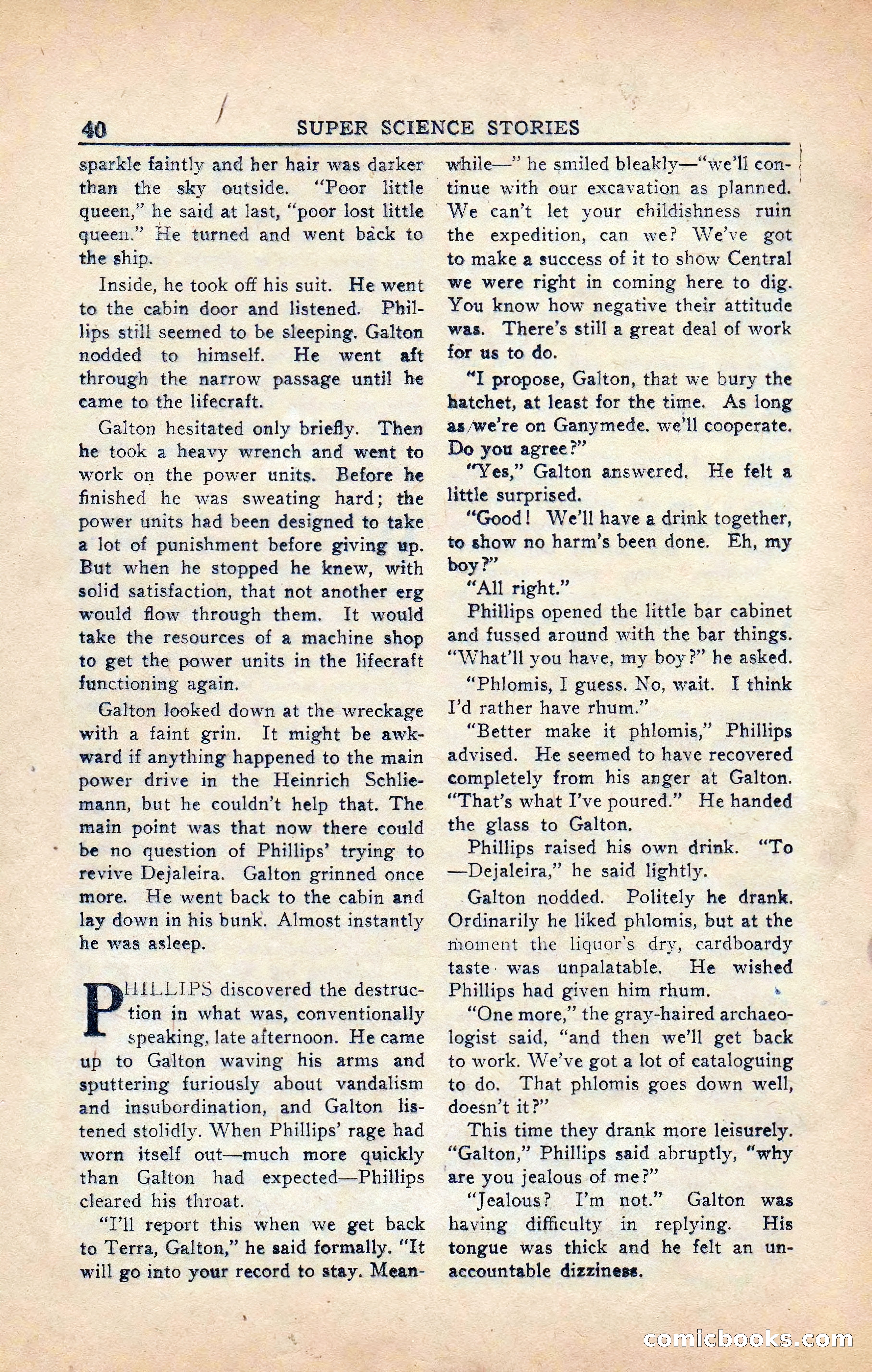 Super Science Stories, Vol. 5, No. 4 — page 41 of 132