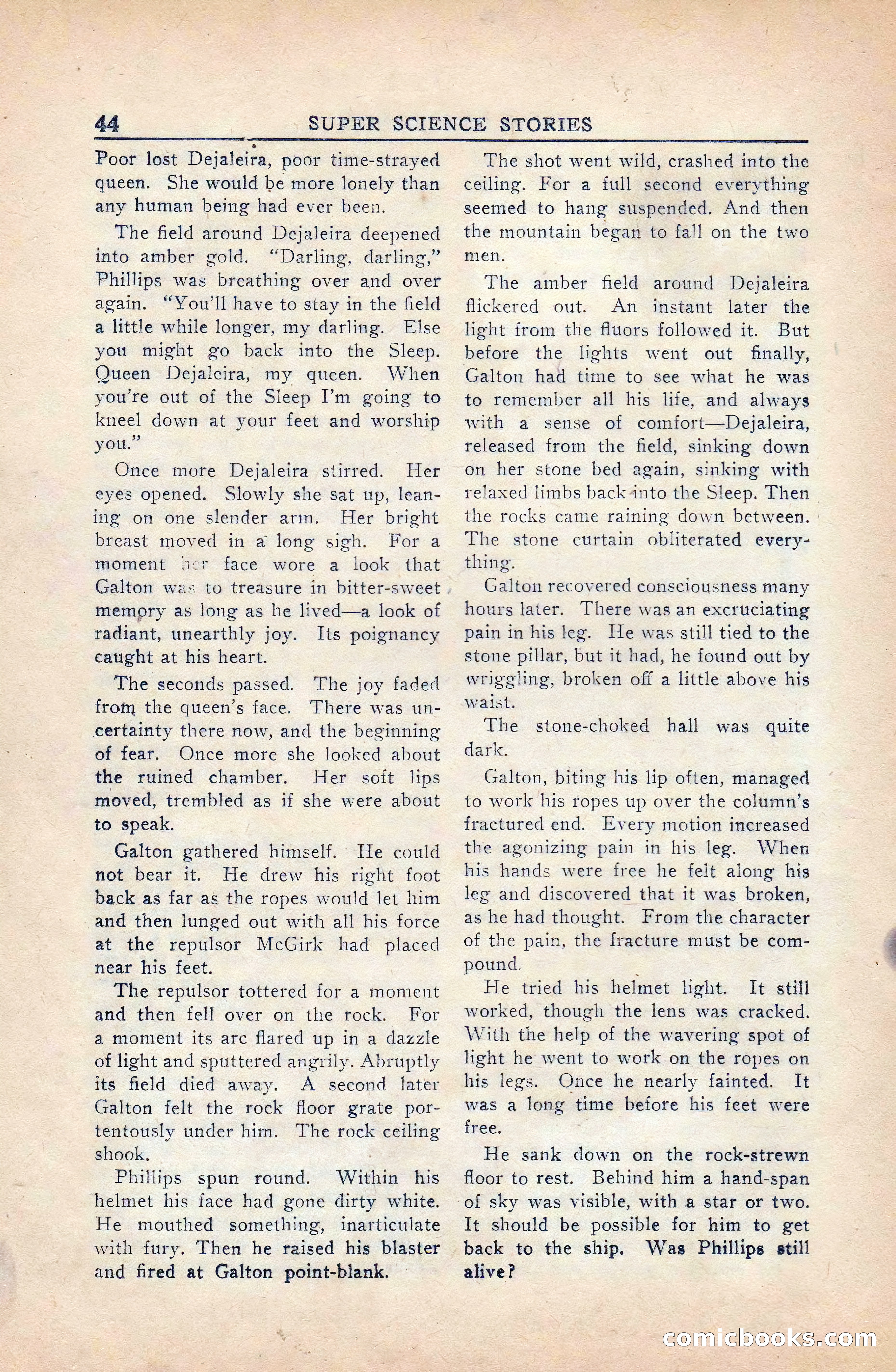 Super Science Stories, Vol. 5, No. 4 — page 45 of 132