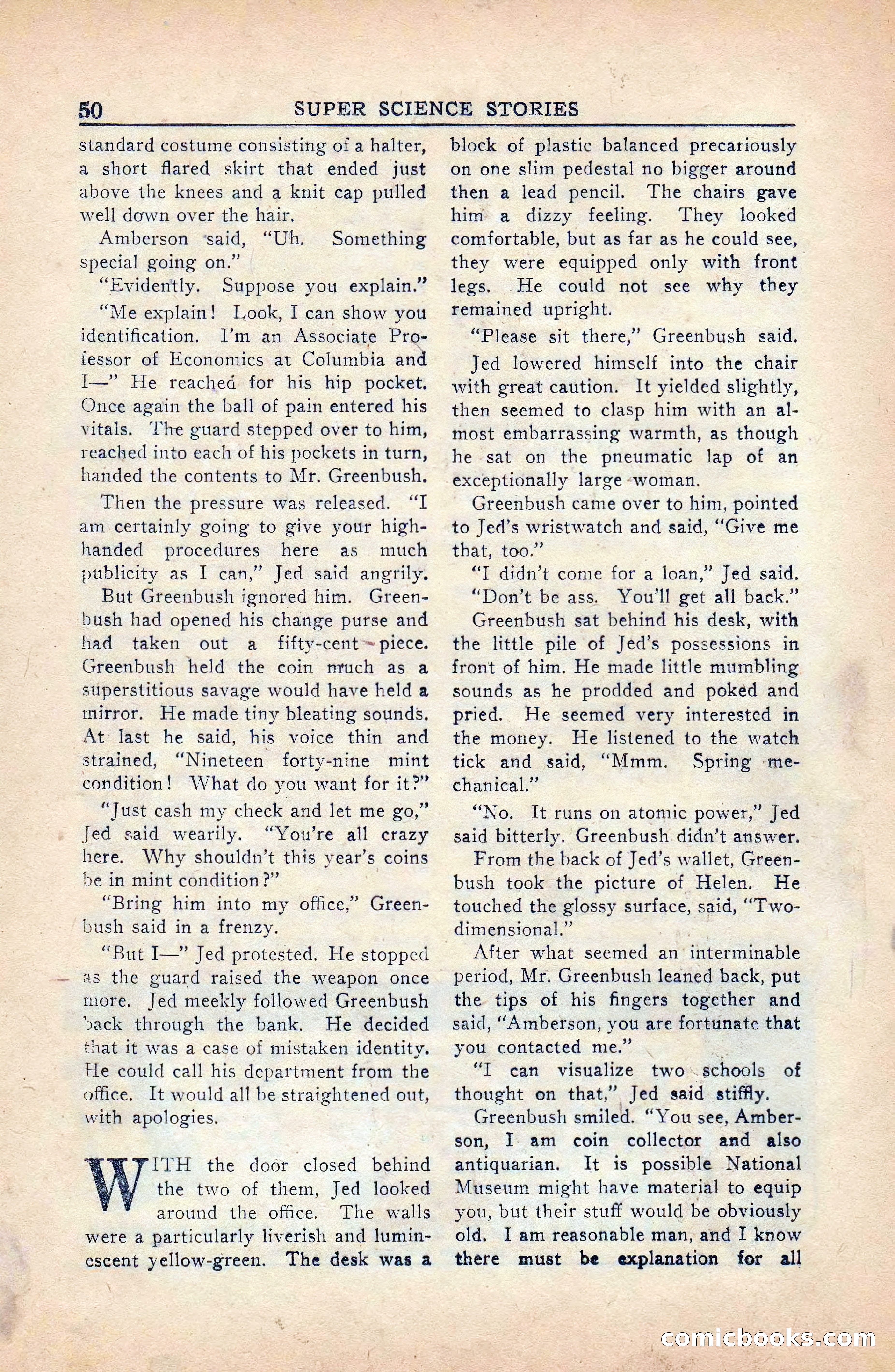 Super Science Stories, Vol. 5, No. 4 — page 51 of 132