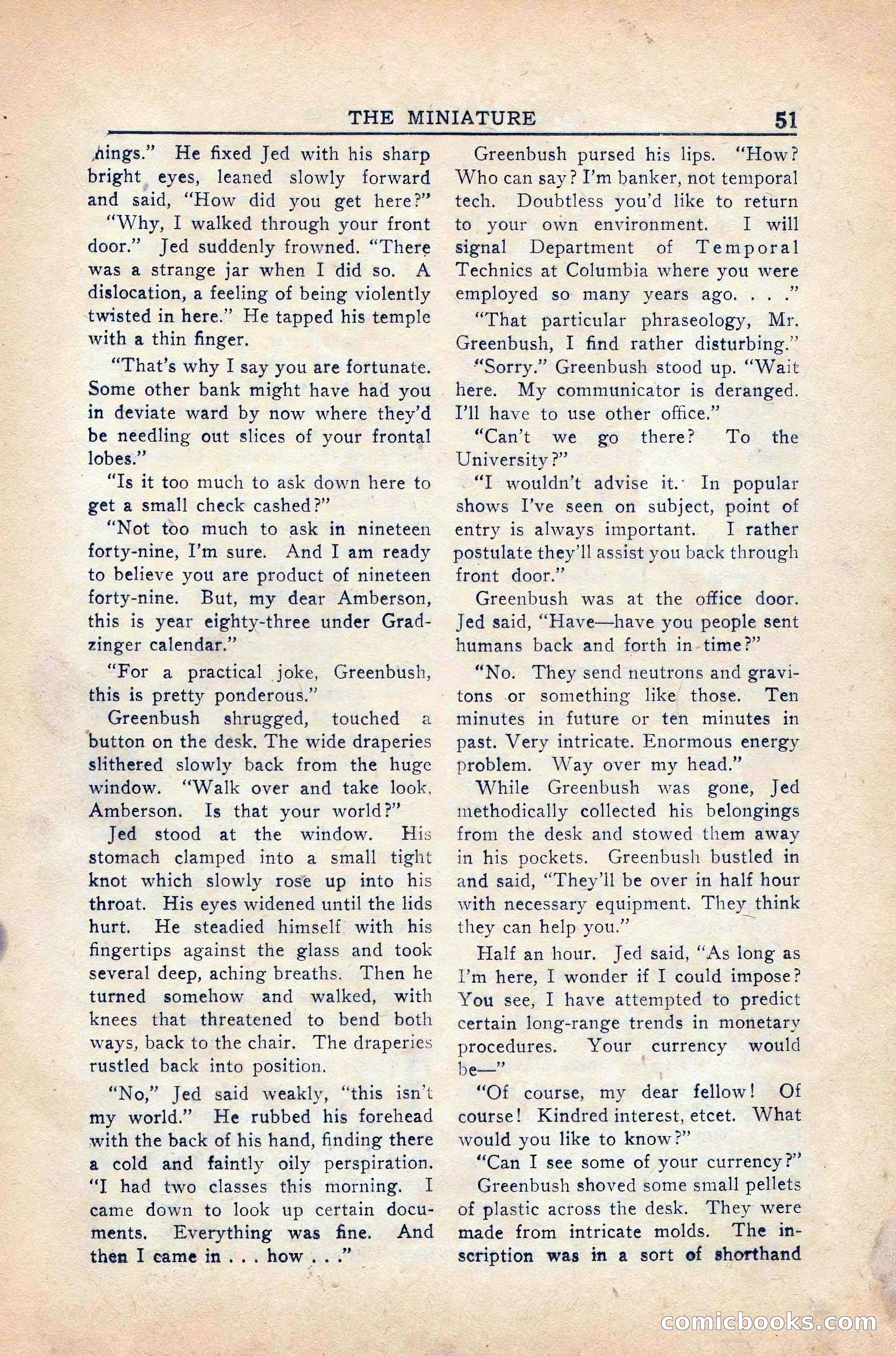 Super Science Stories, Vol. 5, No. 4 — page 52 of 132