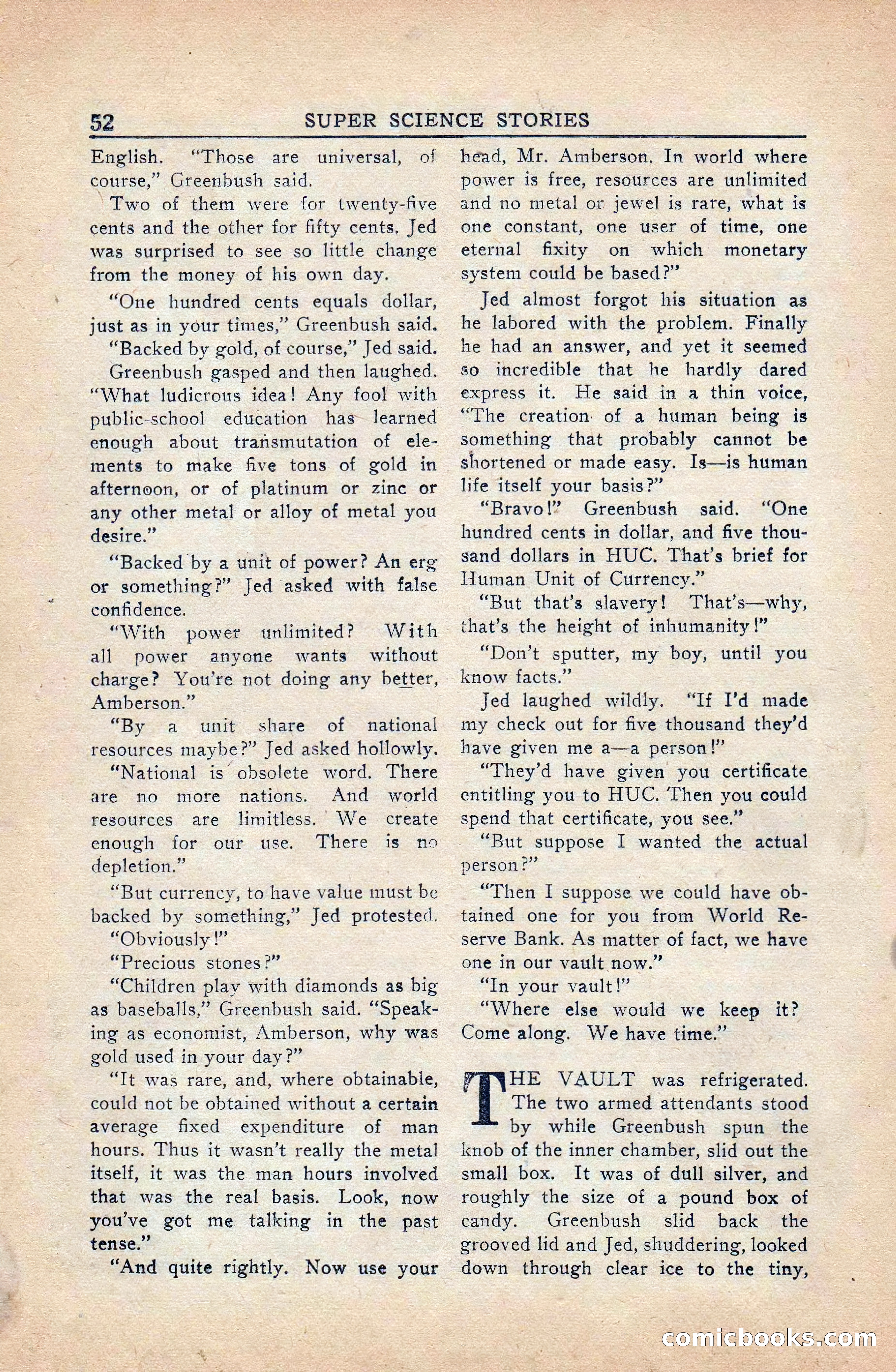 Super Science Stories, Vol. 5, No. 4 — page 53 of 132