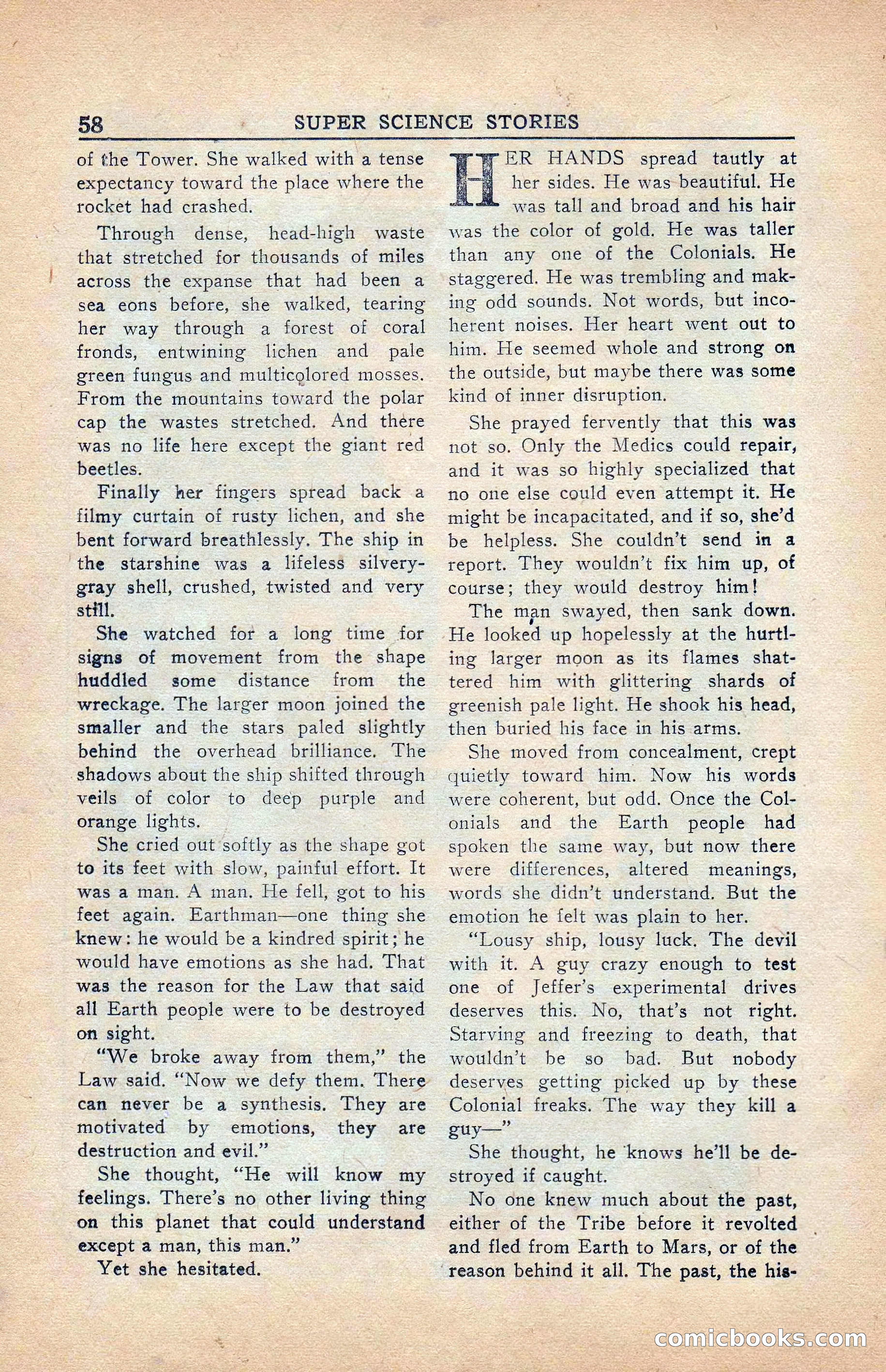 Super Science Stories, Vol. 5, No. 4 — page 59 of 132