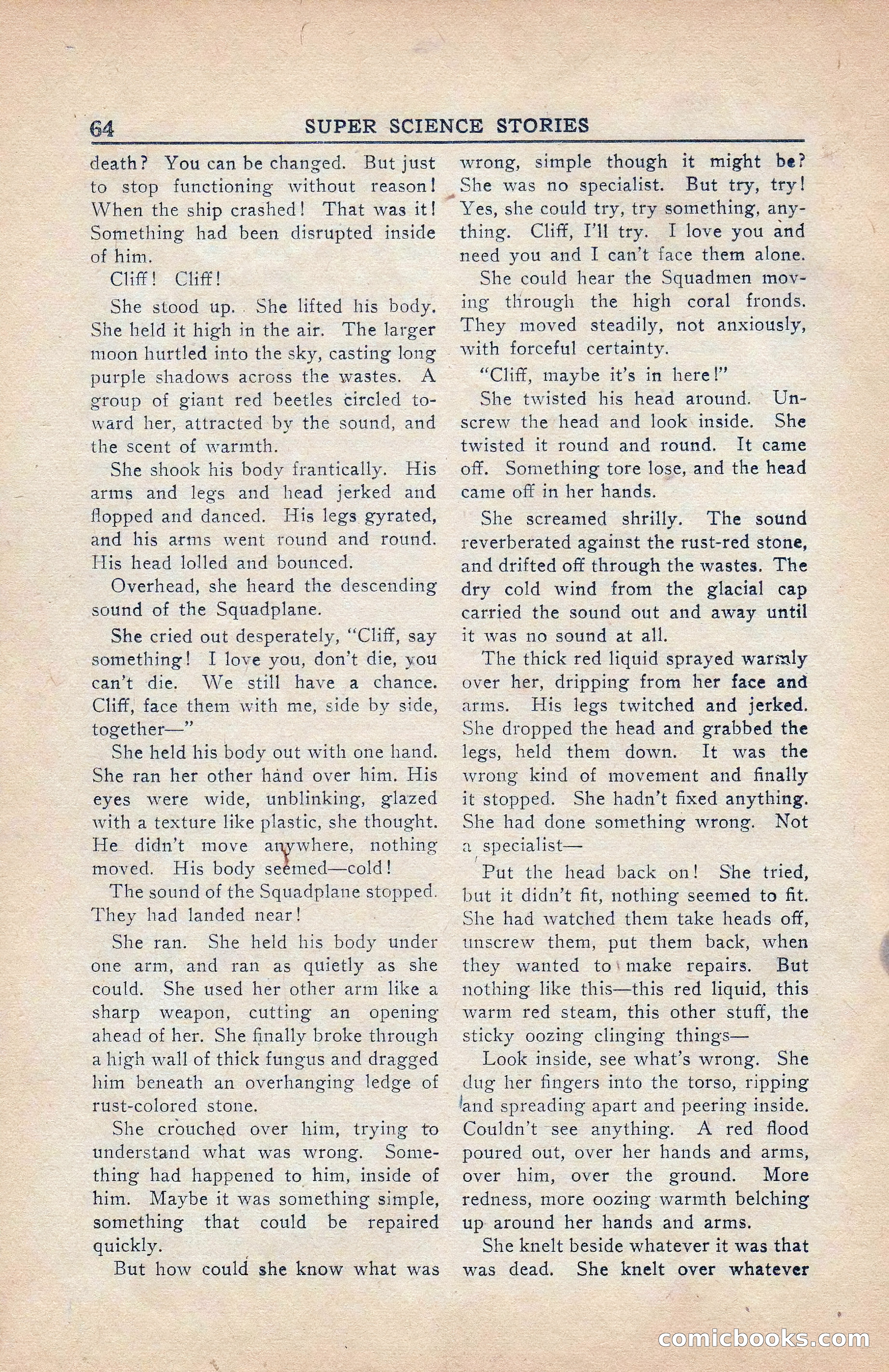 Super Science Stories, Vol. 5, No. 4 — page 65 of 132