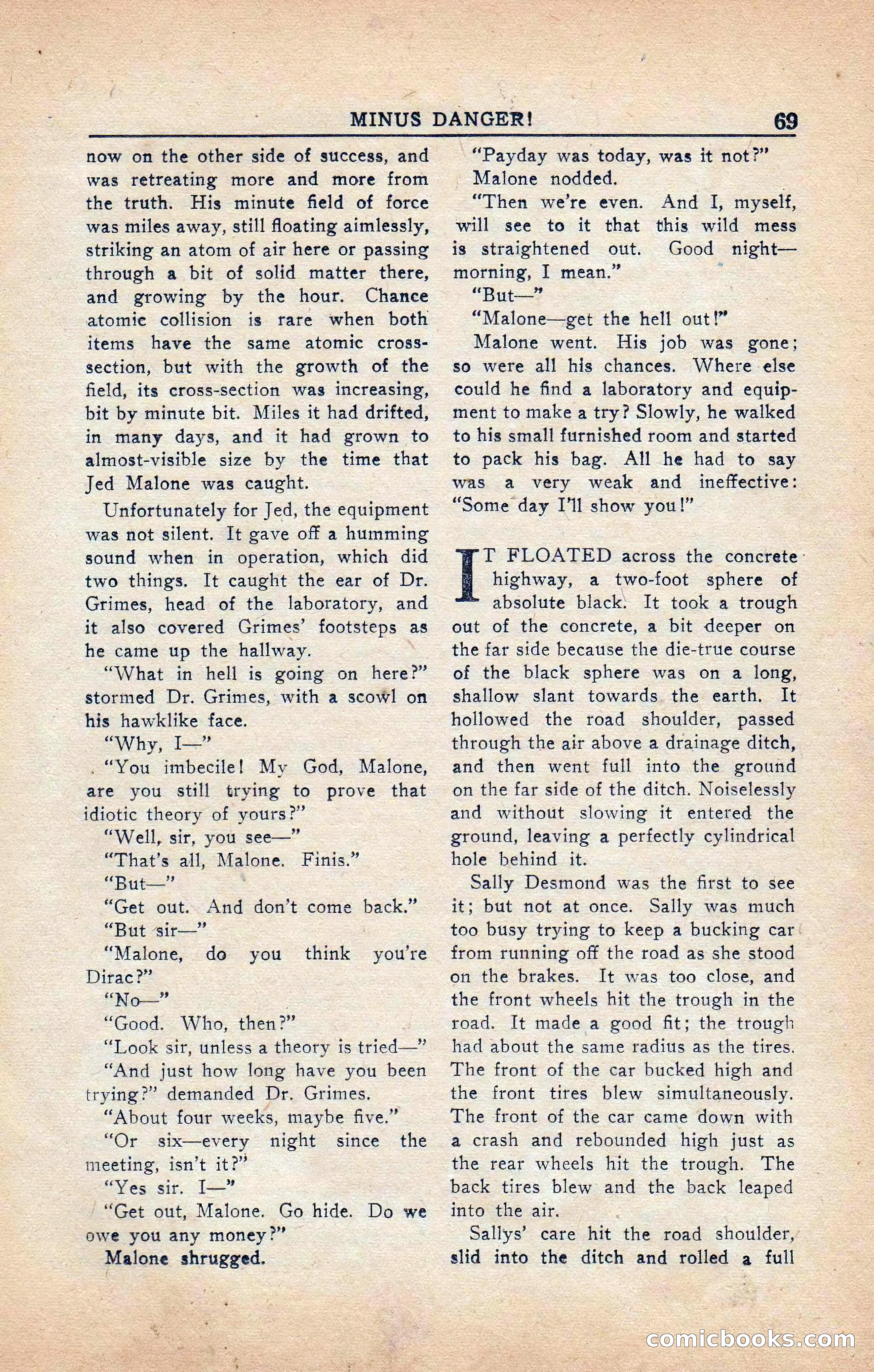Super Science Stories, Vol. 5, No. 4 — page 70 of 132
