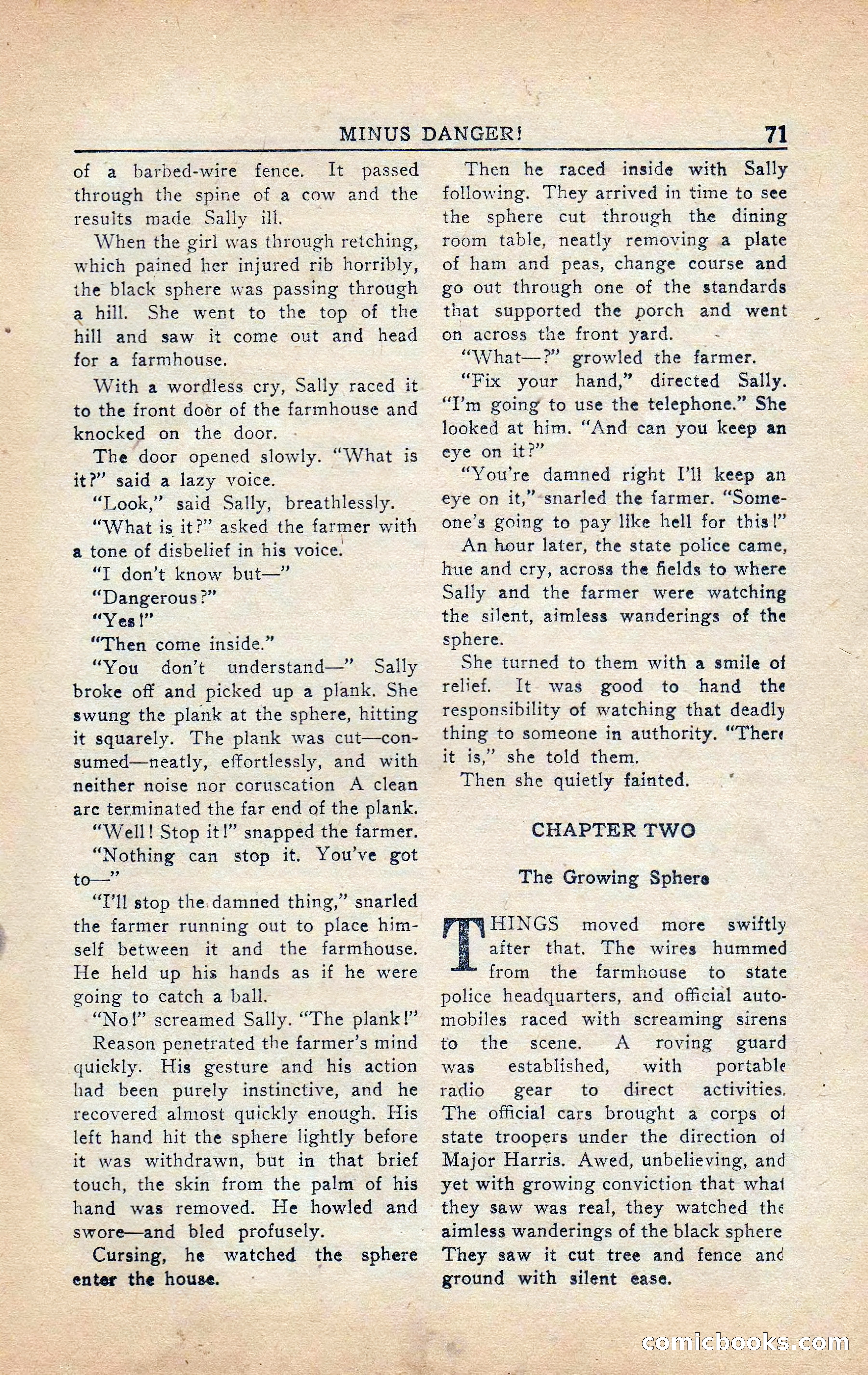 Super Science Stories, Vol. 5, No. 4 — page 72 of 132