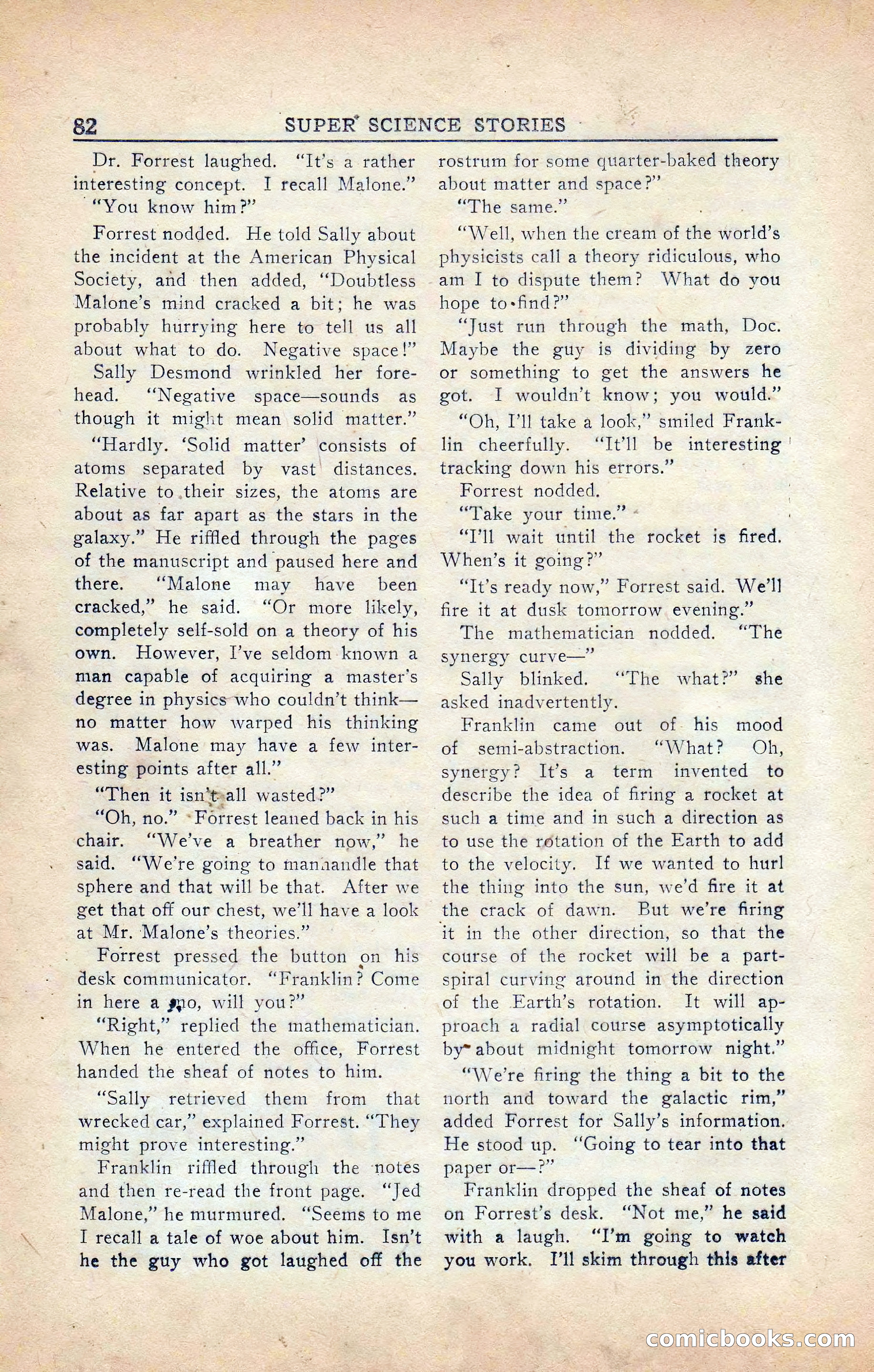 Super Science Stories, Vol. 5, No. 4 — page 83 of 132