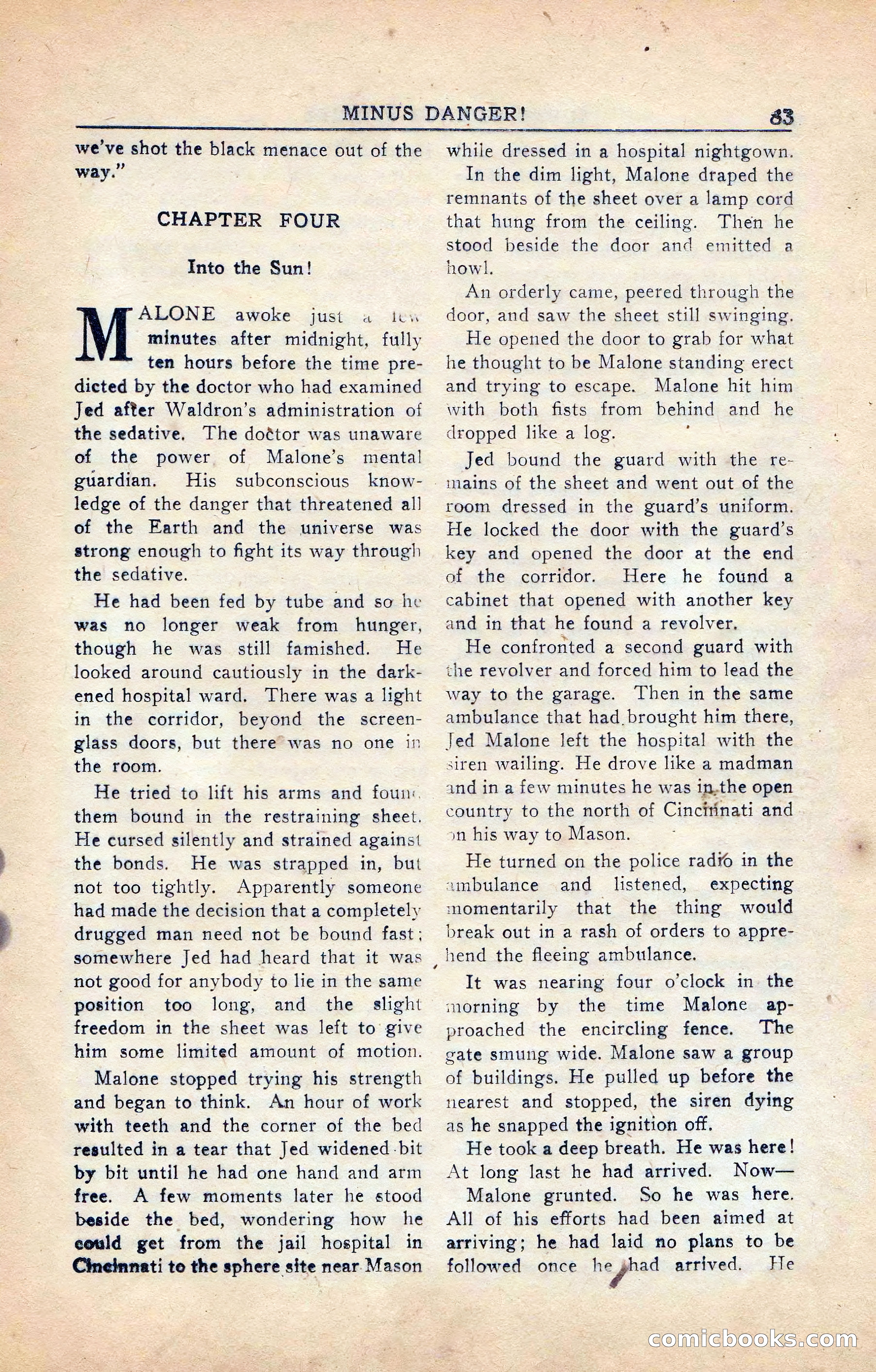 Super Science Stories, Vol. 5, No. 4 — page 84 of 132