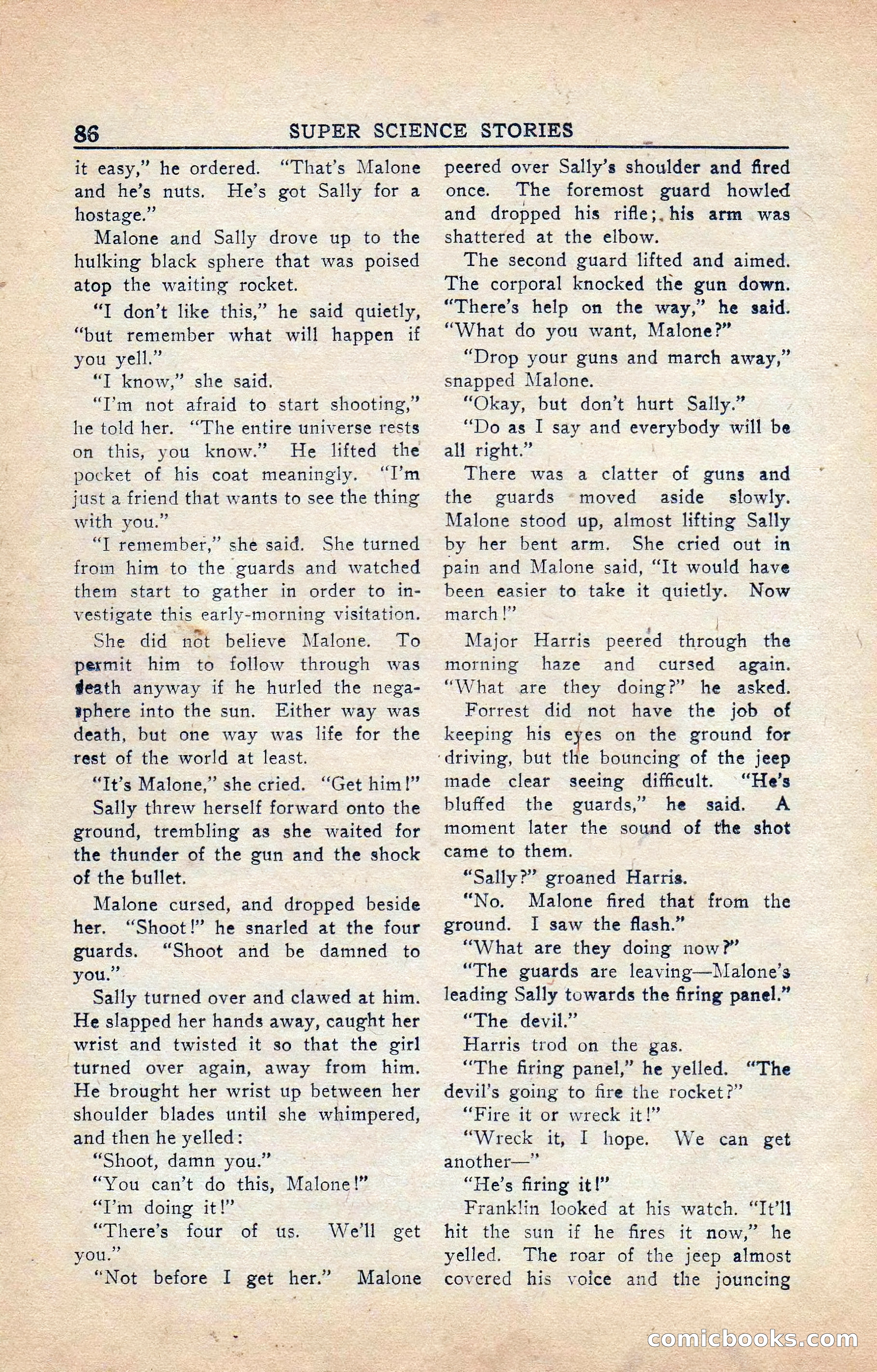 Super Science Stories, Vol. 5, No. 4 — page 87 of 132