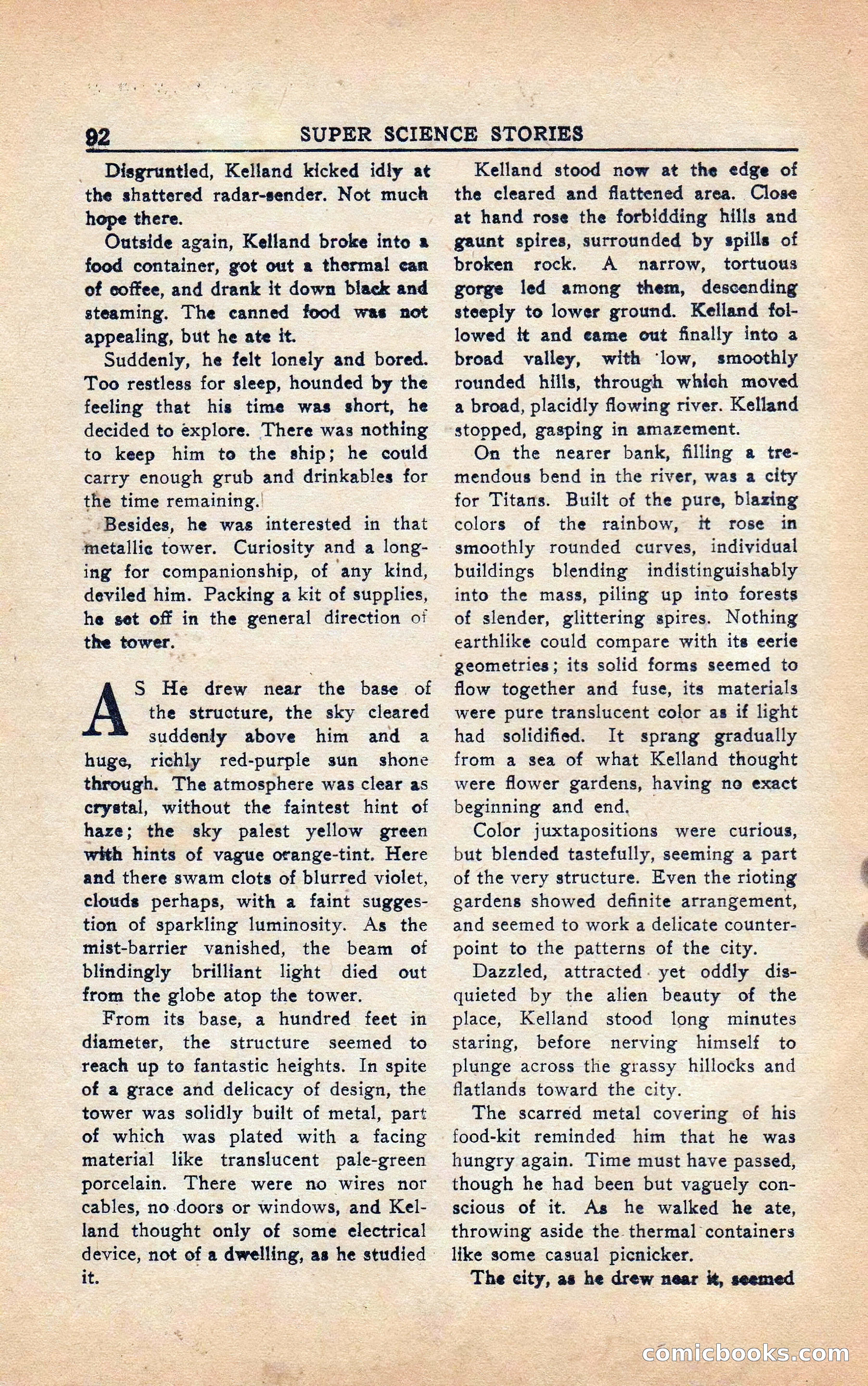 Super Science Stories, Vol. 5, No. 4 — page 93 of 132