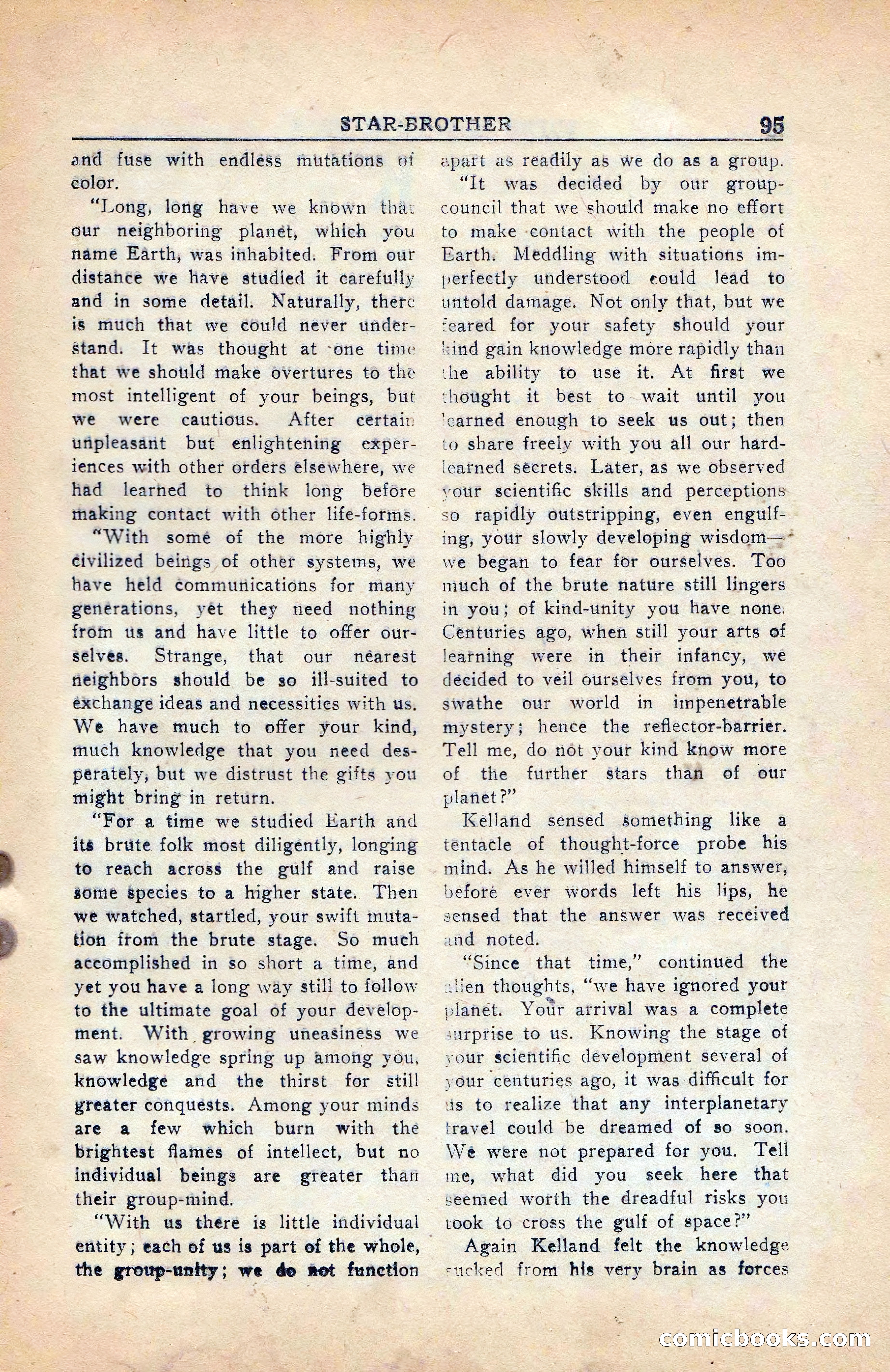 Super Science Stories, Vol. 5, No. 4 — page 96 of 132