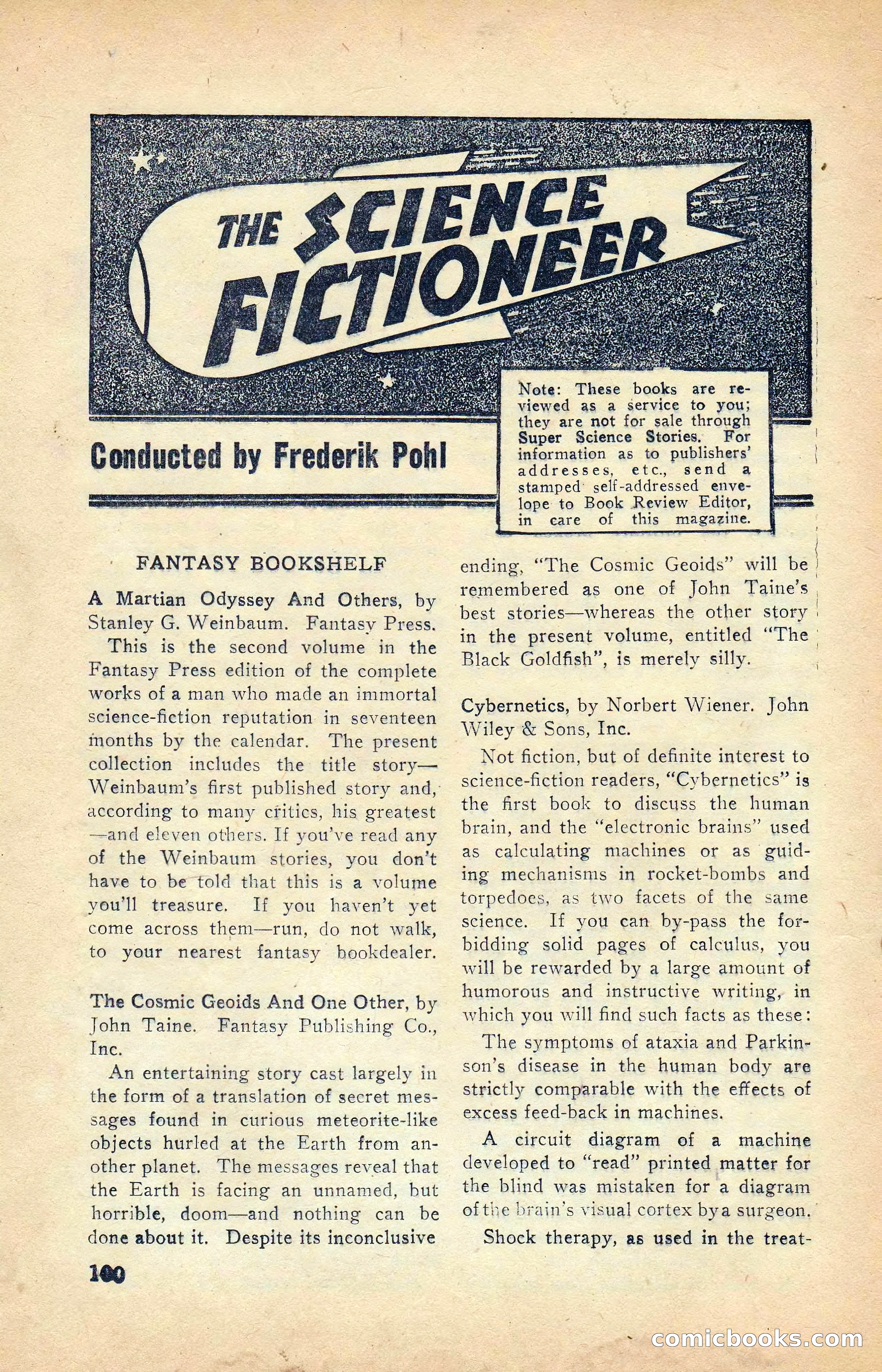 Super Science Stories, Vol. 5, No. 4 — page 101 of 132