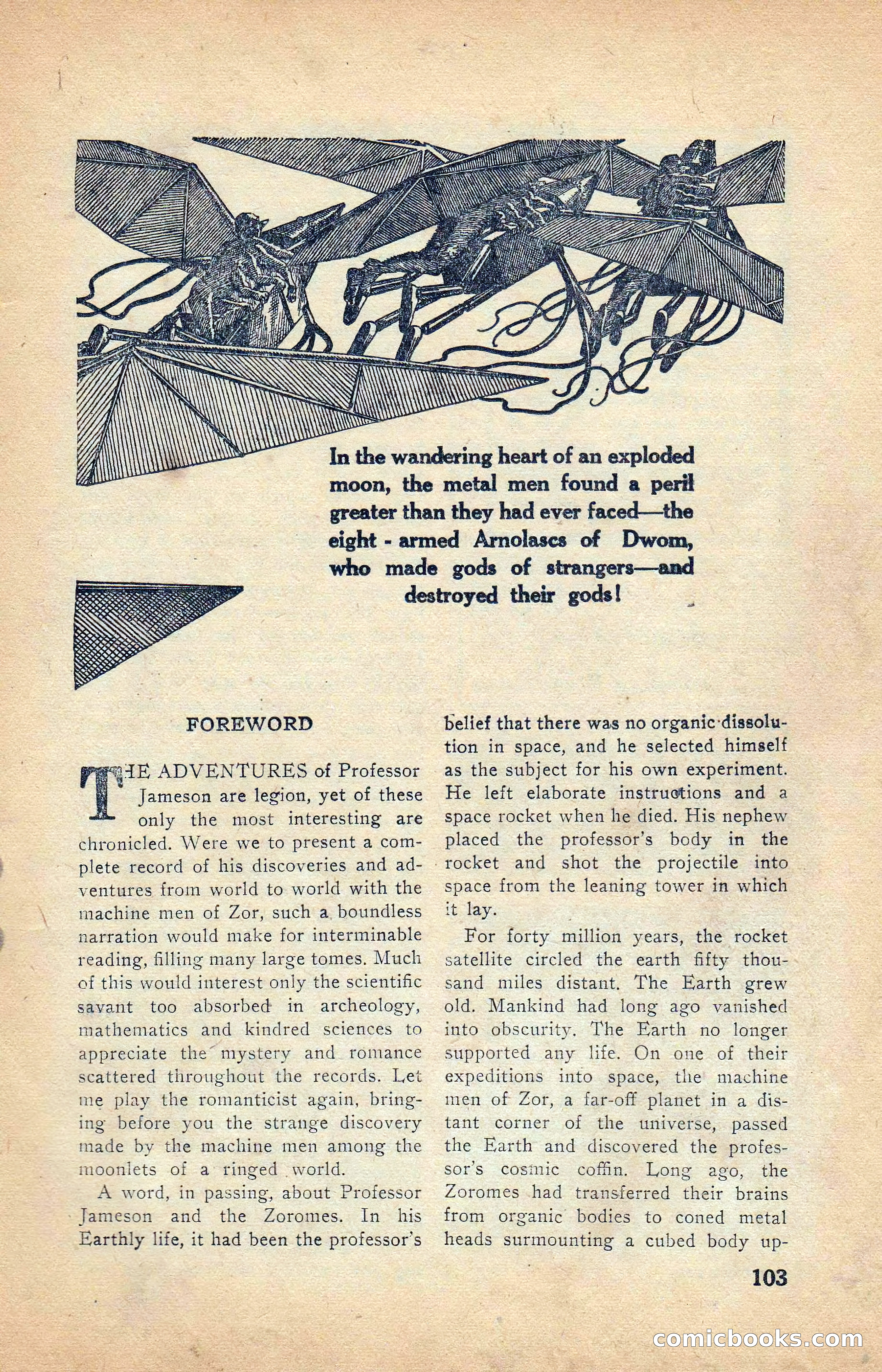 Super Science Stories, Vol. 5, No. 4 — page 104 of 132