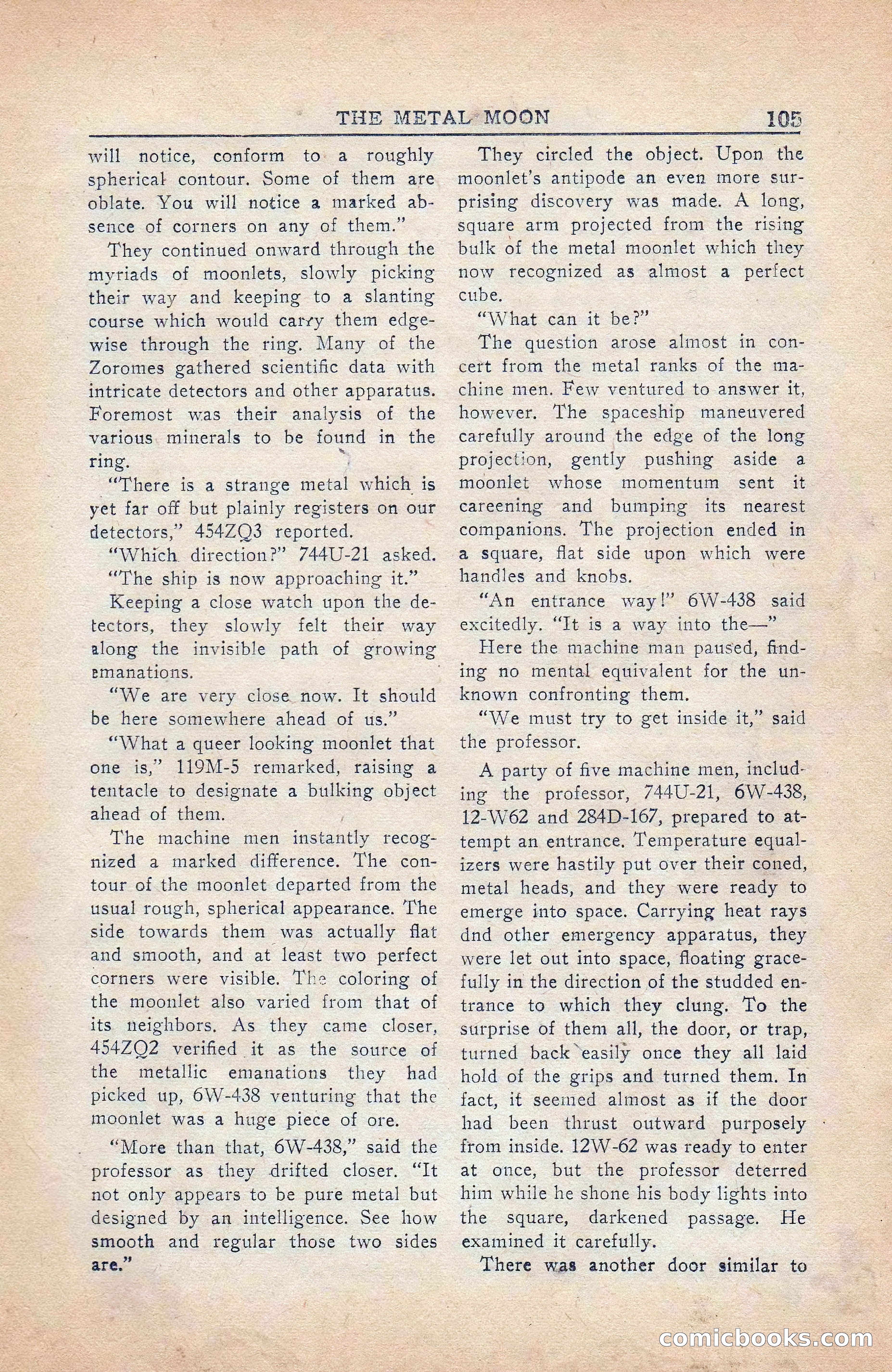 Super Science Stories, Vol. 5, No. 4 — page 106 of 132