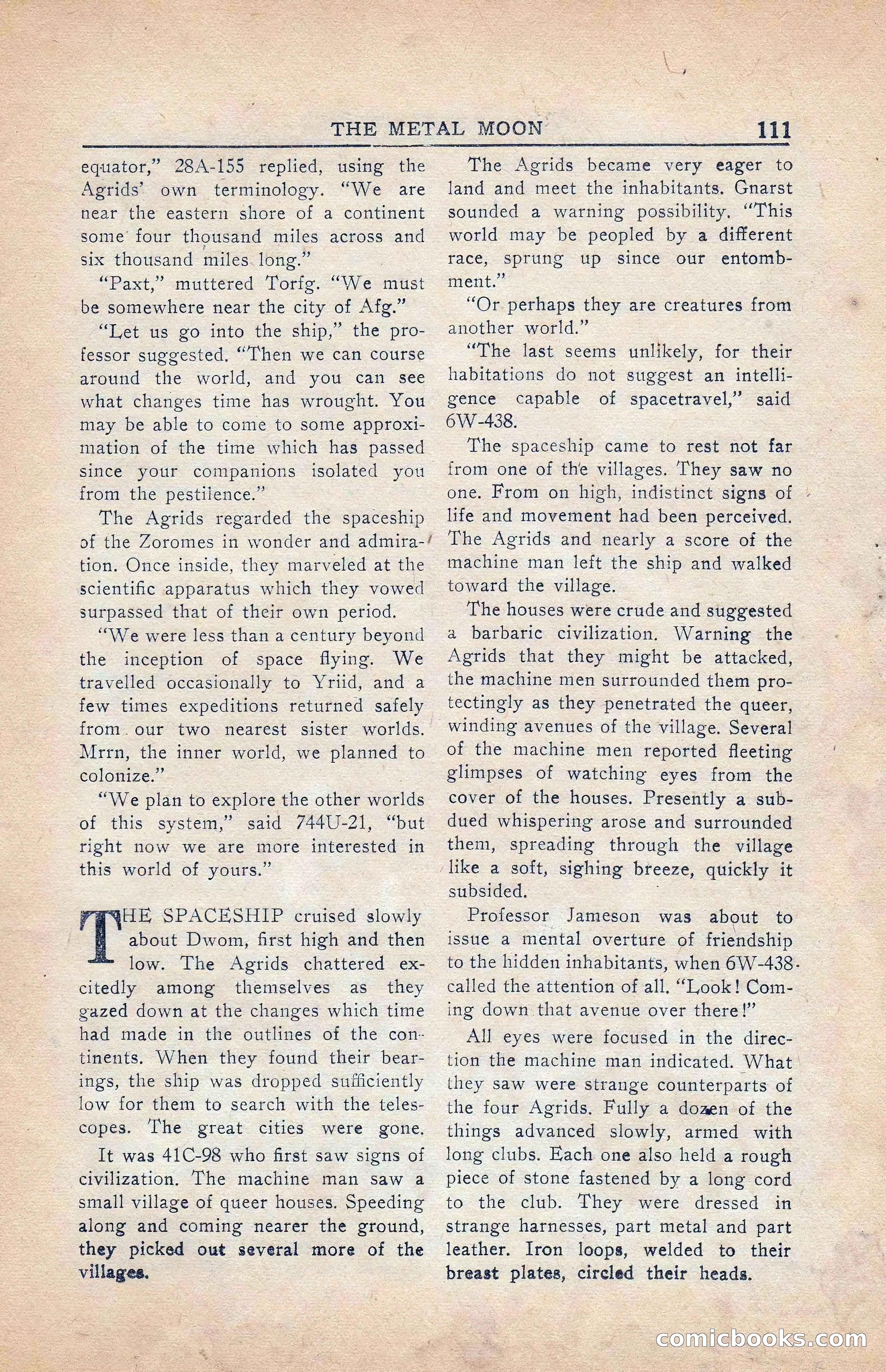 Super Science Stories, Vol. 5, No. 4 — page 112 of 132