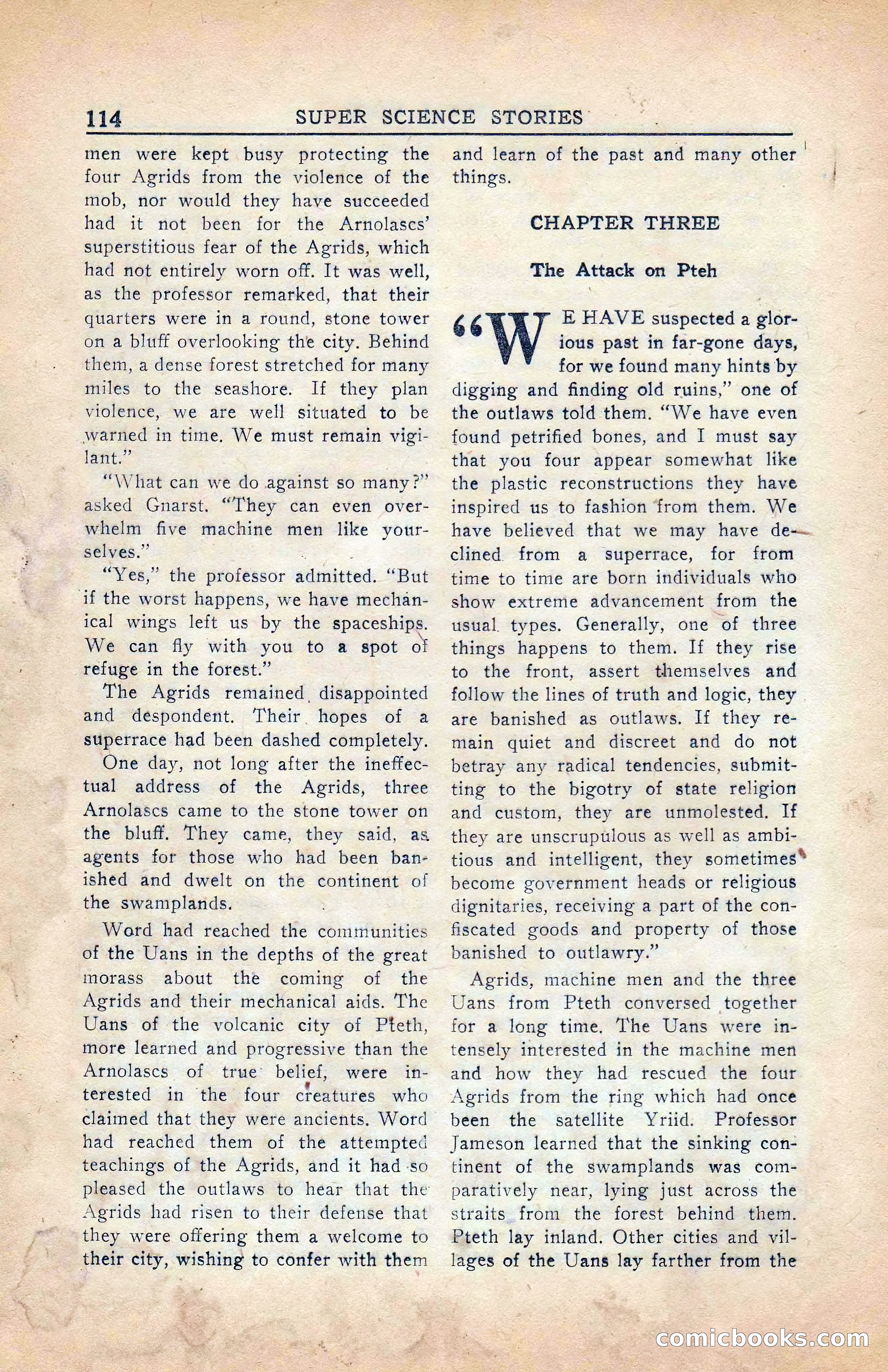 Super Science Stories, Vol. 5, No. 4 — page 115 of 132