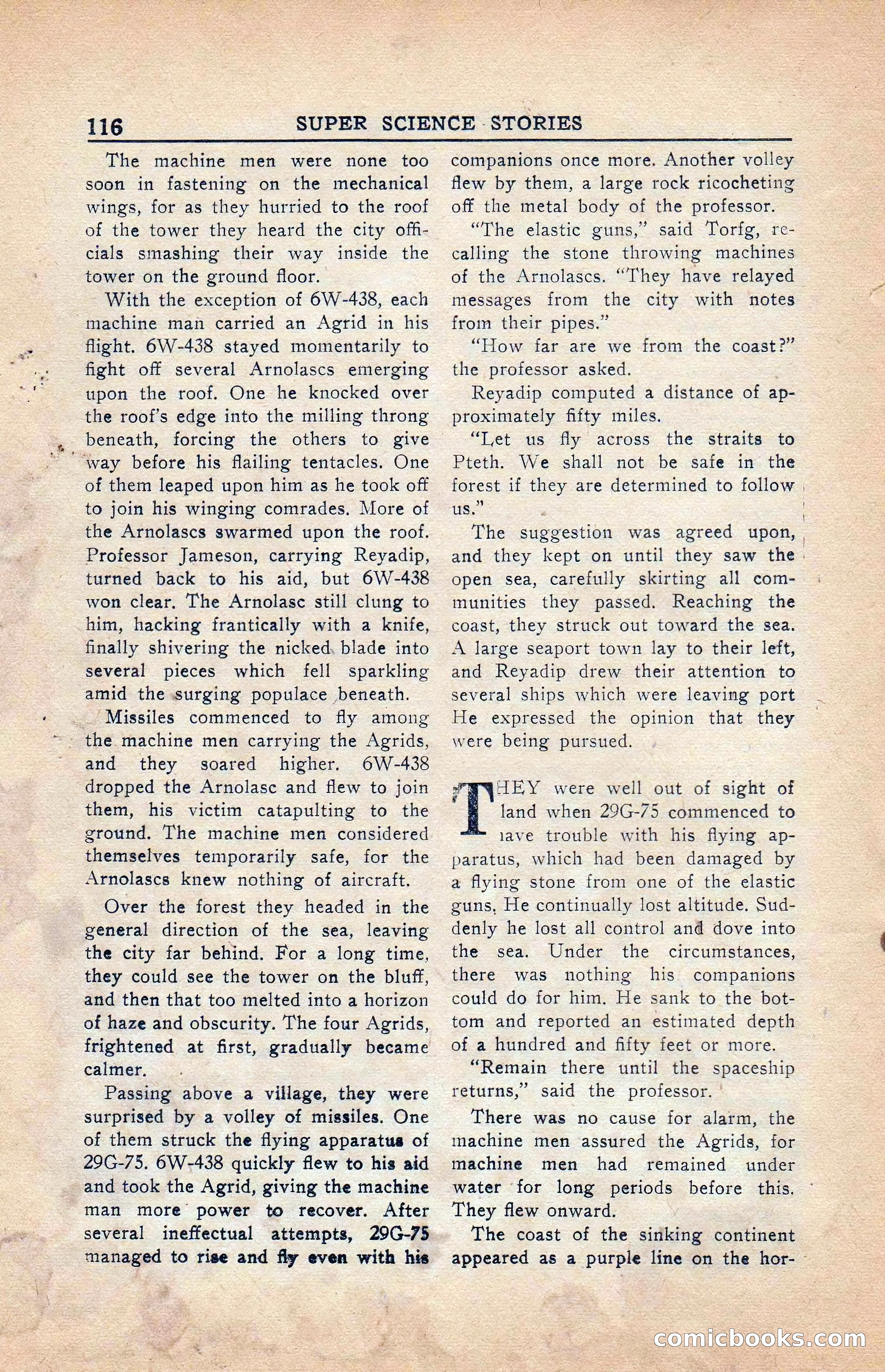 Super Science Stories, Vol. 5, No. 4 — page 117 of 132