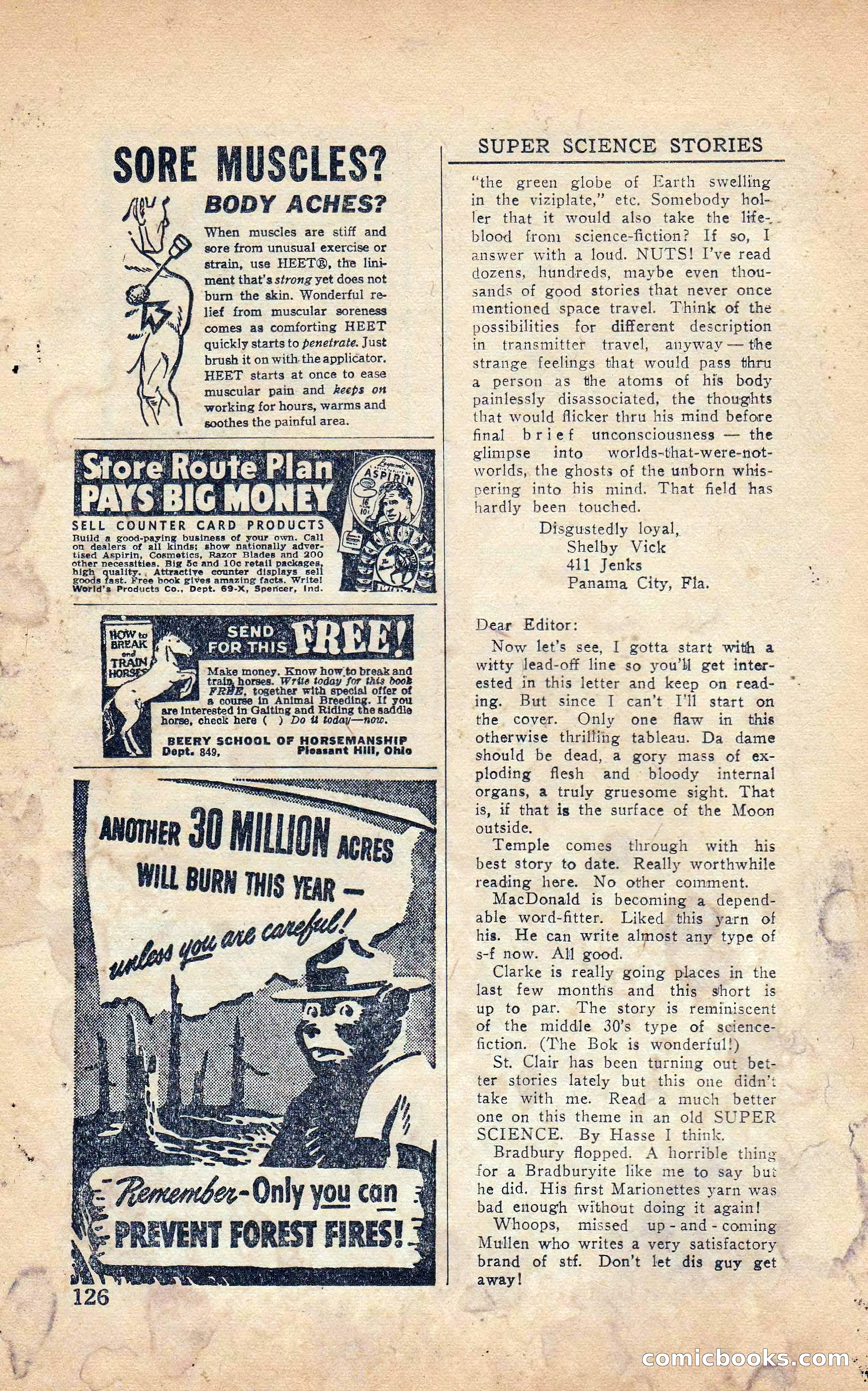 Super Science Stories, Vol. 5, No. 4 — page 127 of 132