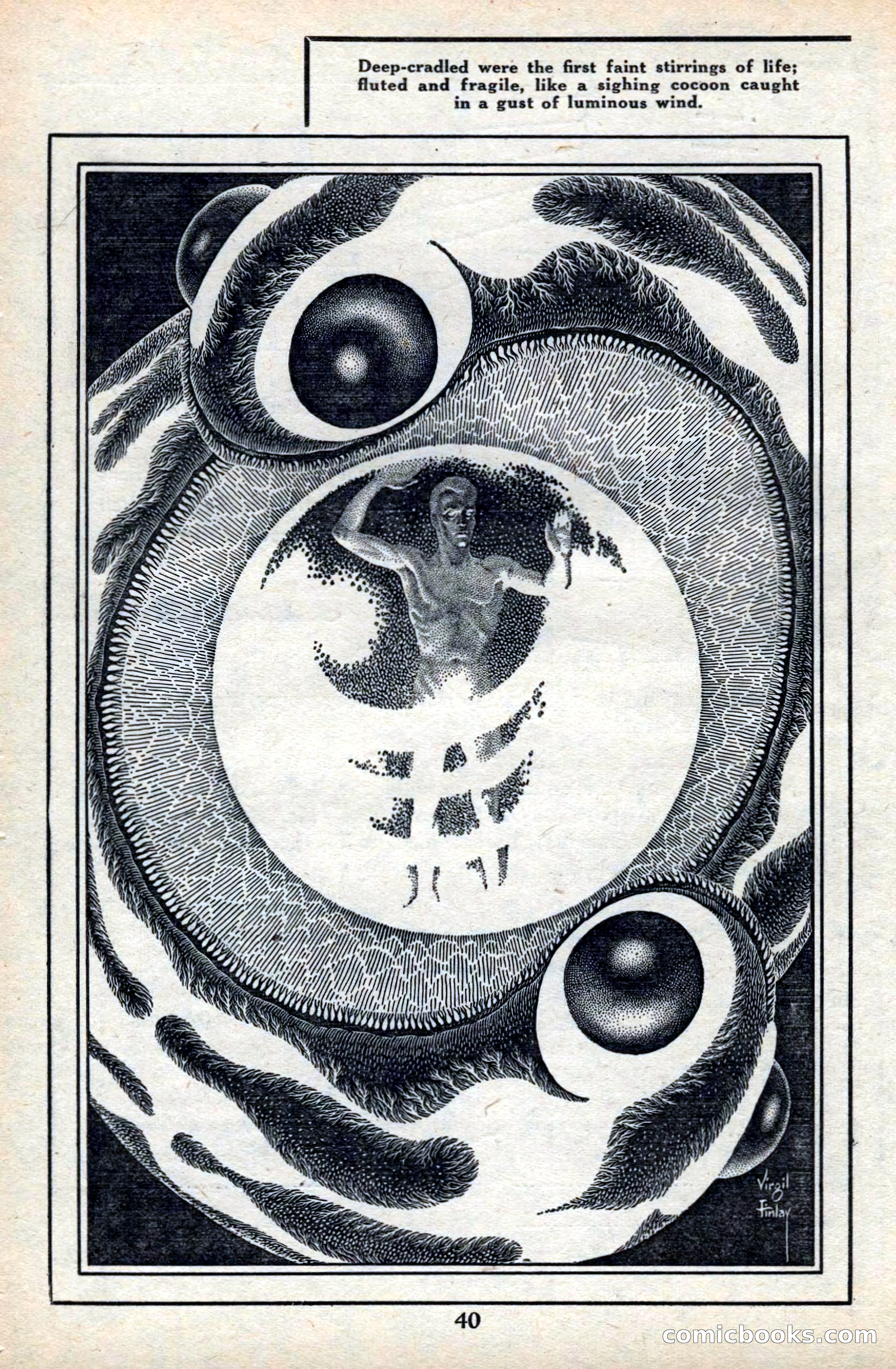 Super Science Stories, November 1949 — page 40 of 132