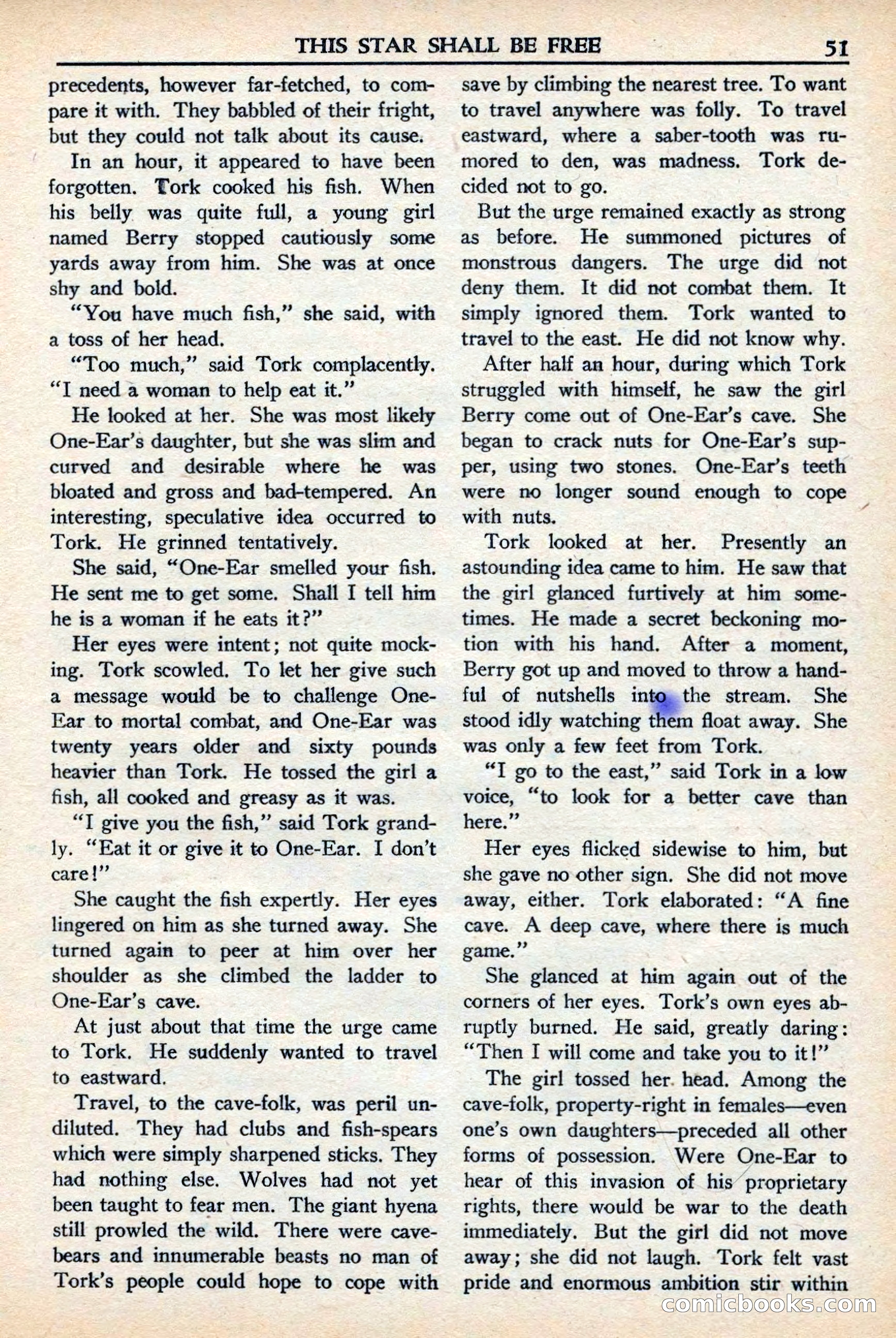 Super Science Stories, November 1949 — page 51 of 132